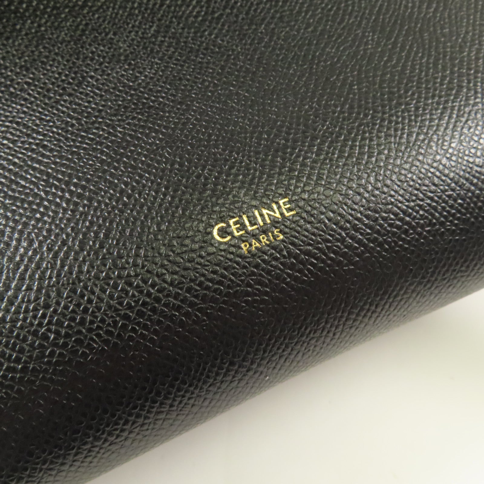 CELINE 牛皮皮革Mirco Belt Bag金扣手挽肩背兩用袋