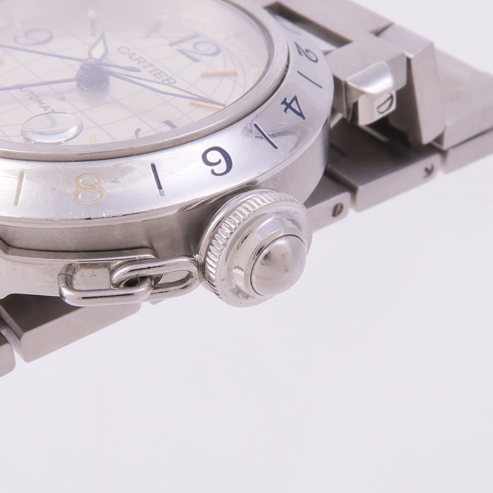 CARTIER Pasha C GMT W31029M7