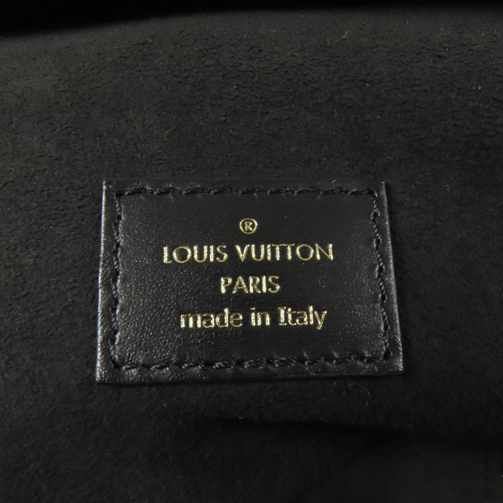 LOUIS VUITTON Monogram Ink Vanity PM金扣鏈帶手挽肩背兩用袋