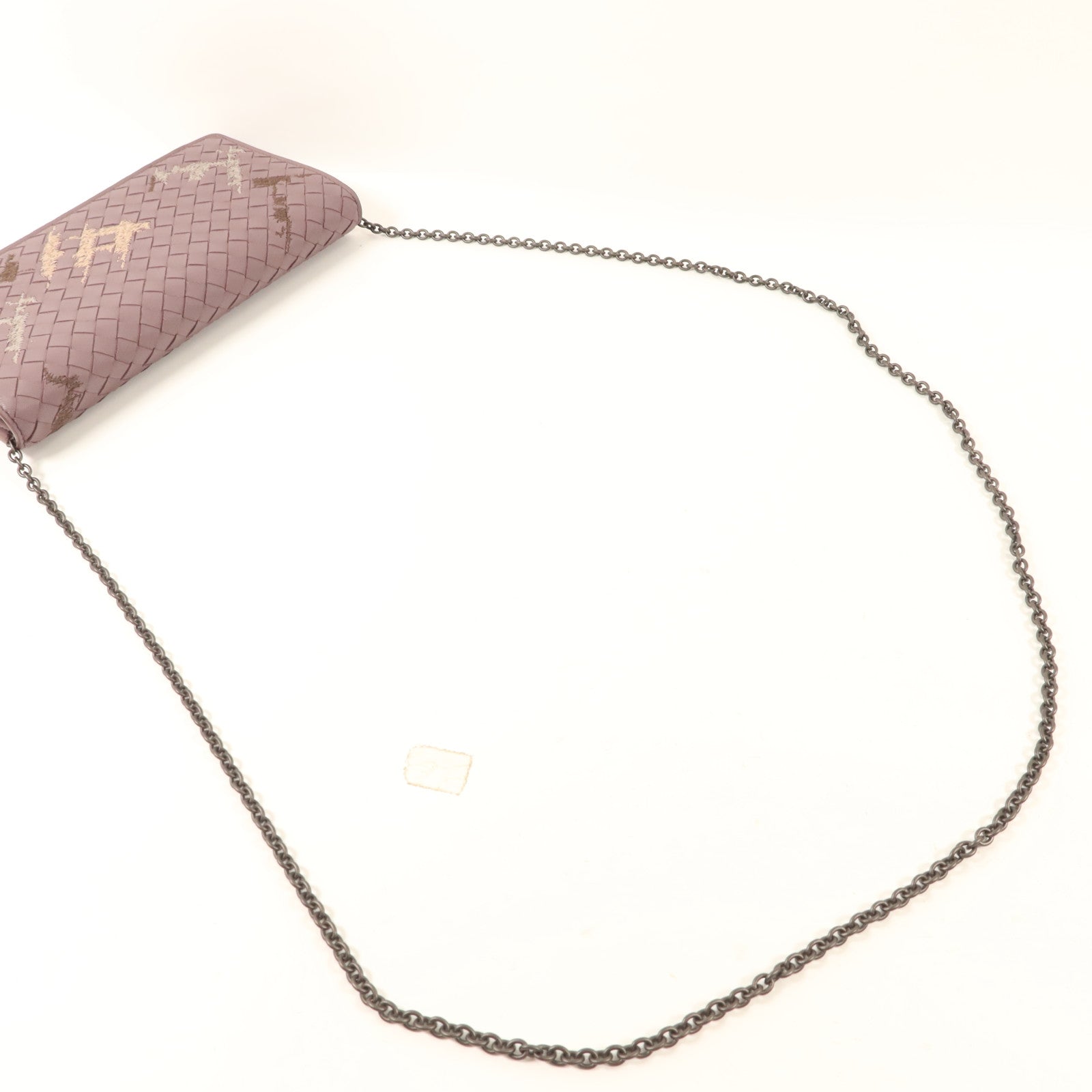 BOTTEGA VENETA 羊皮皮革Wallet On Chain鏈帶肩背袋