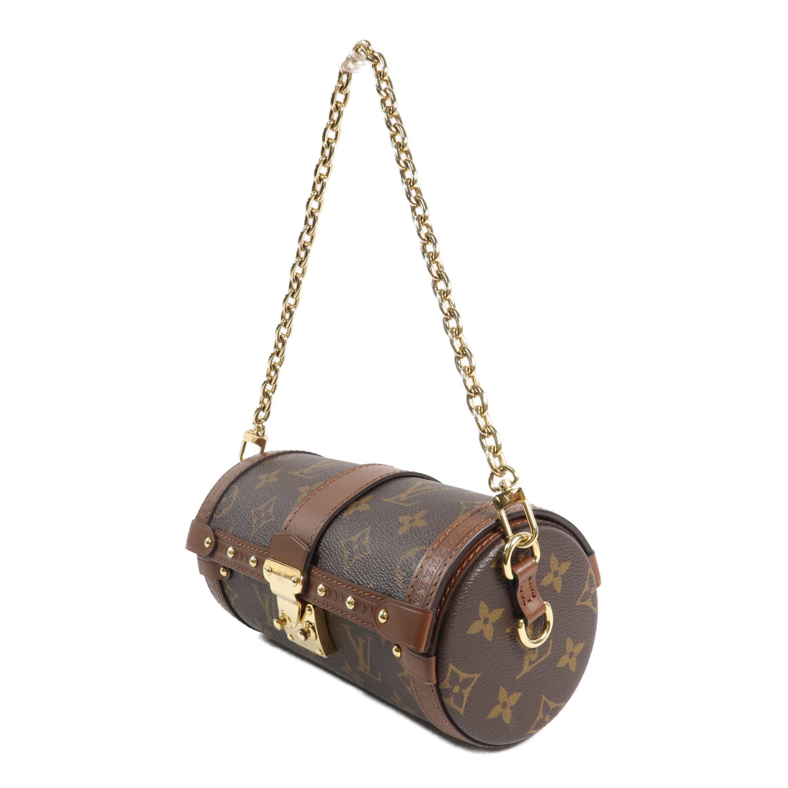 LOUIS VUITTON Monogram Papillon Trunk手挽肩背兩用袋