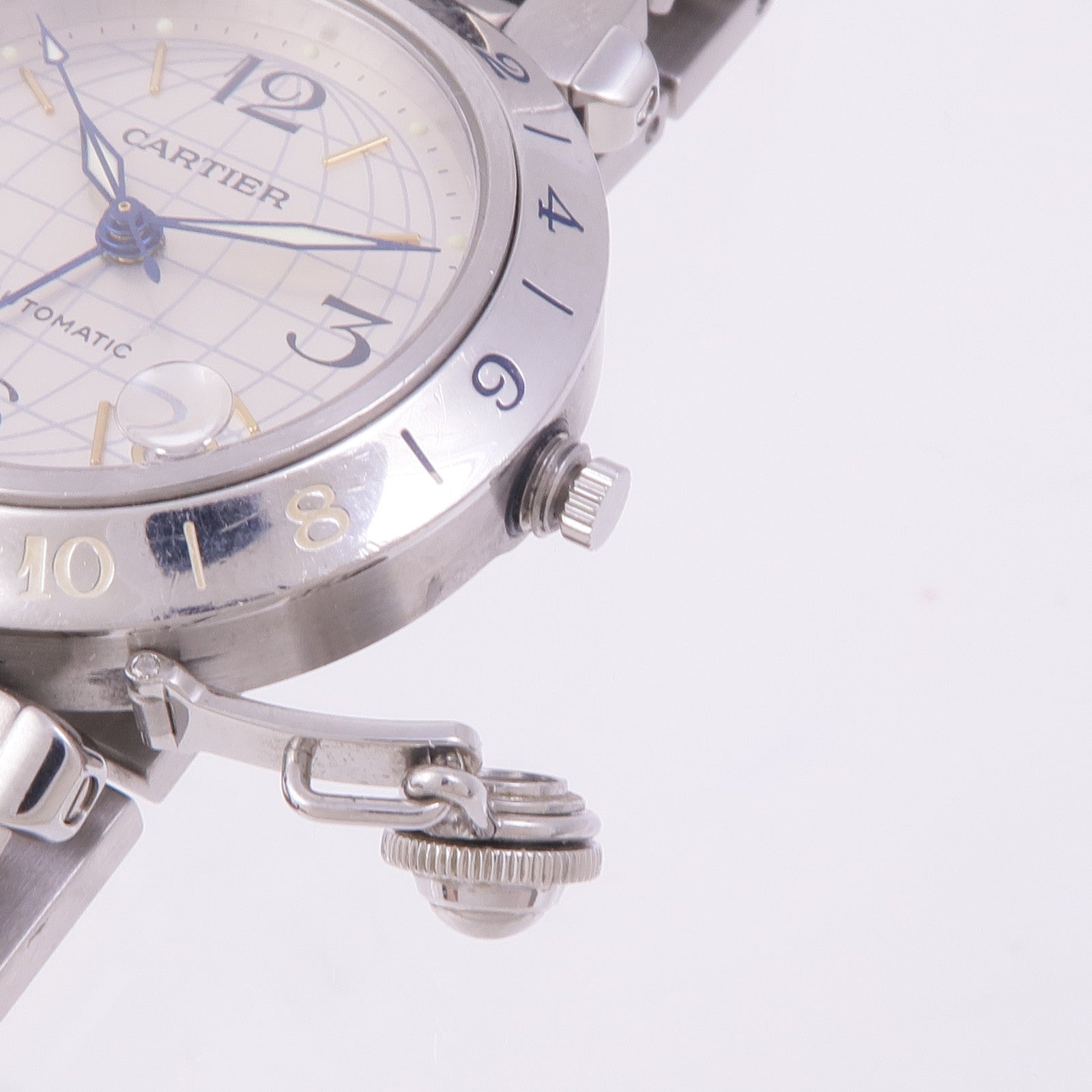 CARTIER Pasha C GMT W31029M7