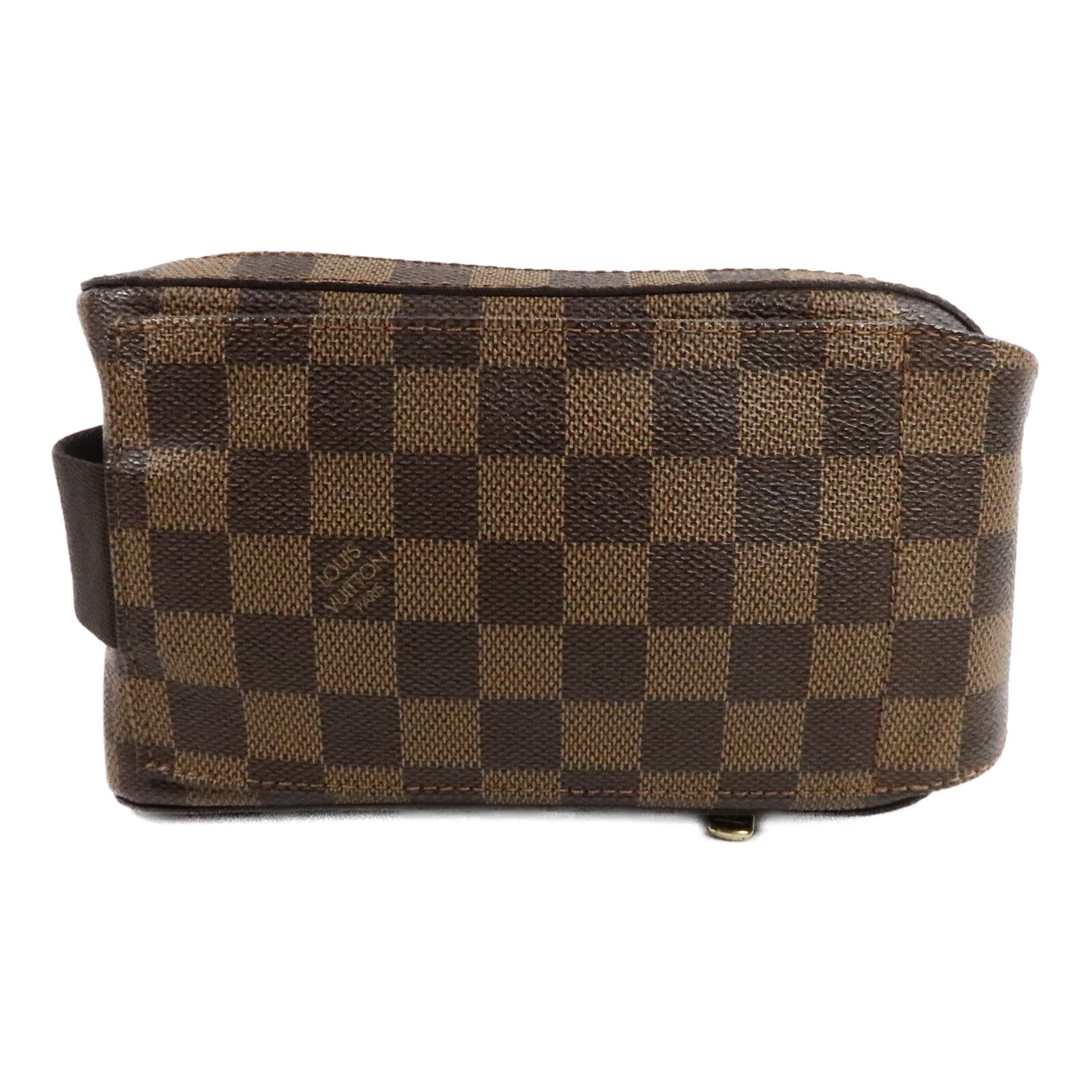 LOUIS VUITTON Damier Geronimos金扣腰包