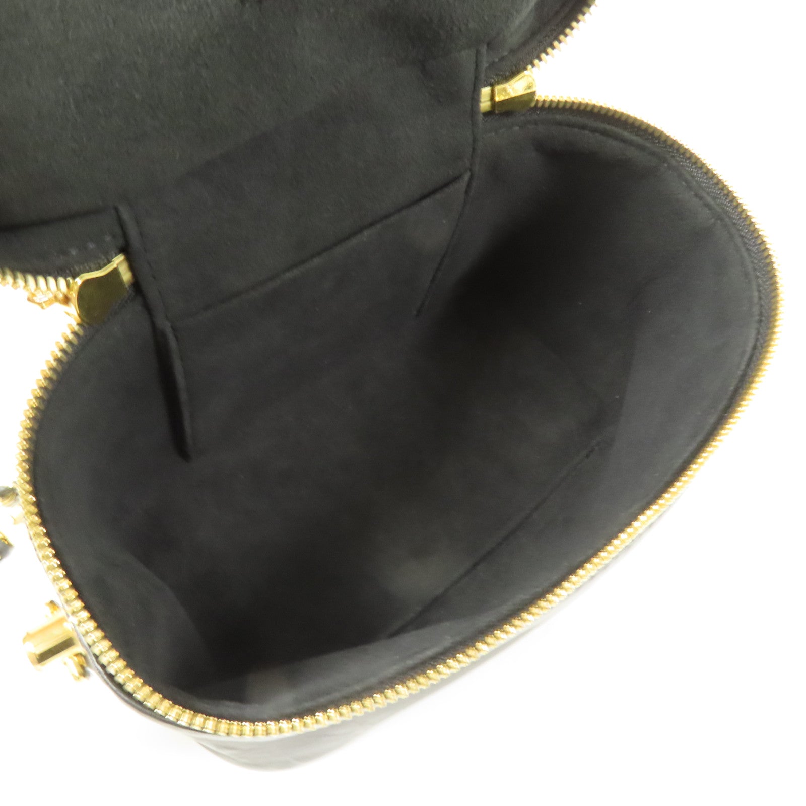 LOUIS VUITTON Monogram Ink Vanity PM金扣鏈帶手挽肩背兩用袋