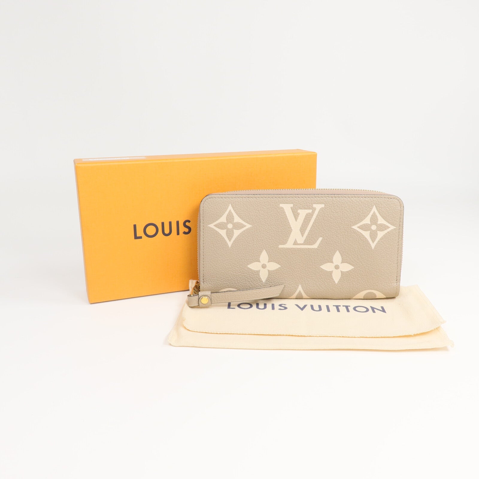 LOUIS VUITTON Monogram Empreinte Zippy Long Wallet長錢包