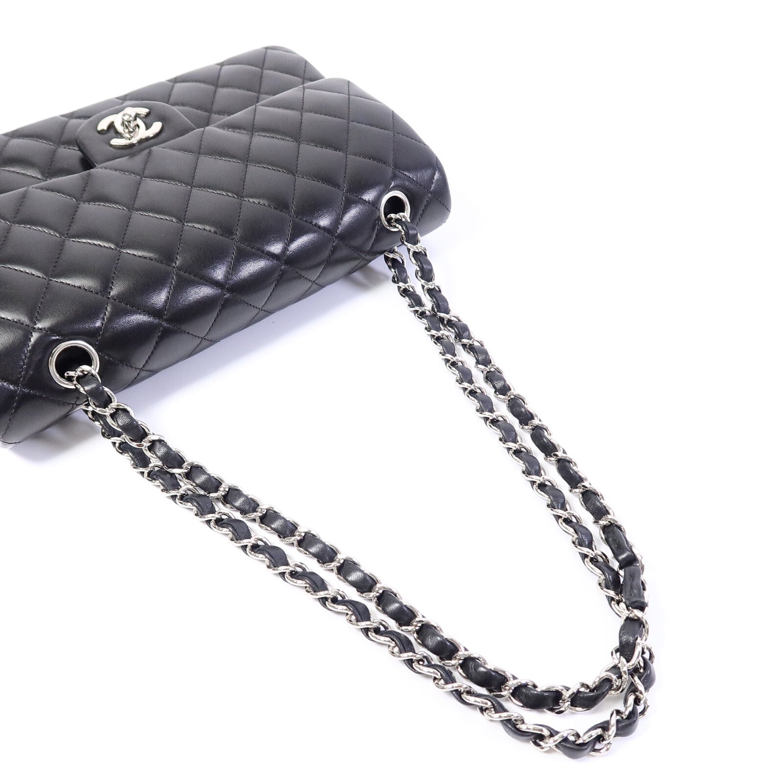 CHANEL 羊皮皮革Classic 25鏈帶肩背袋