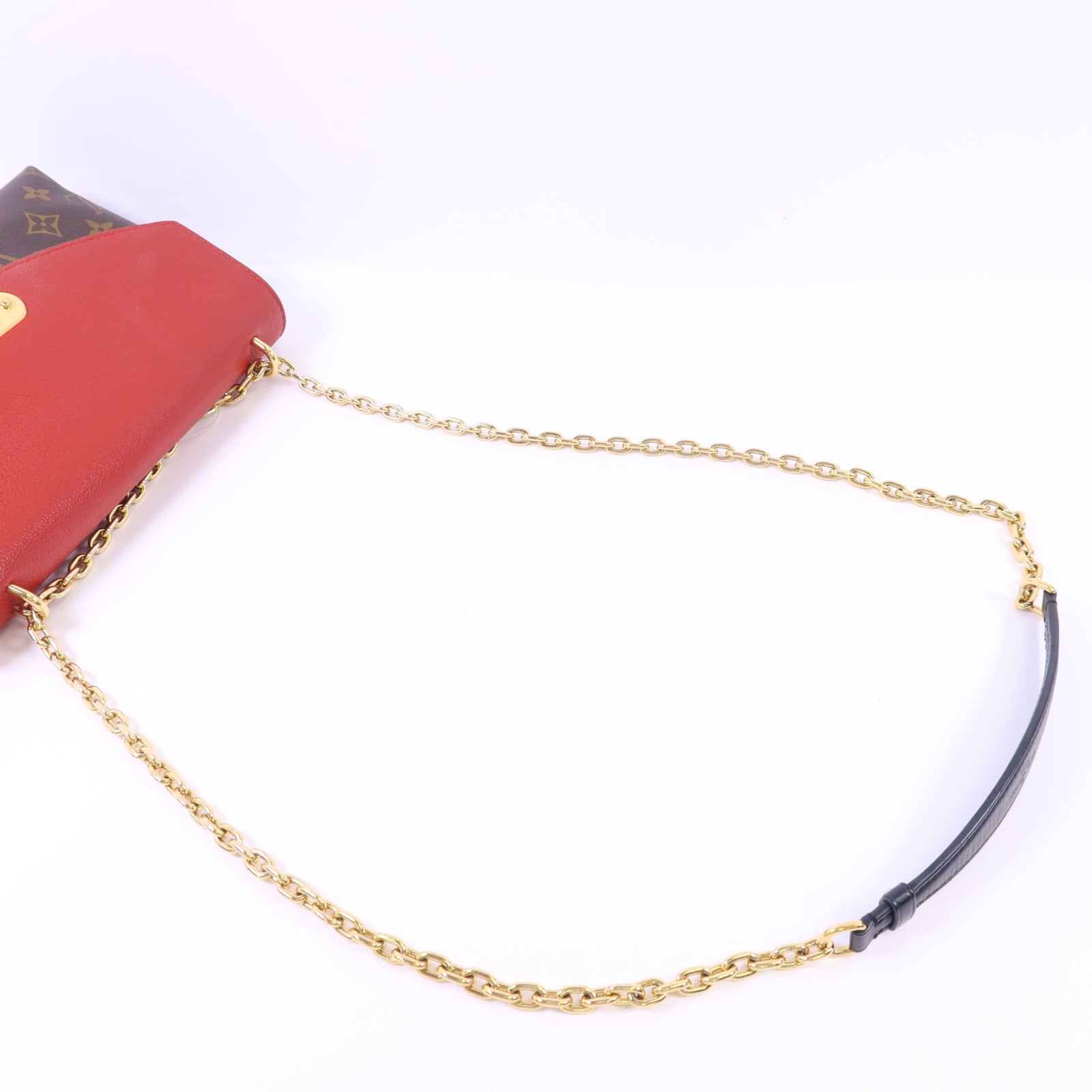 LOUIS VUITTON Monogram Saint Placide金扣肩背袋