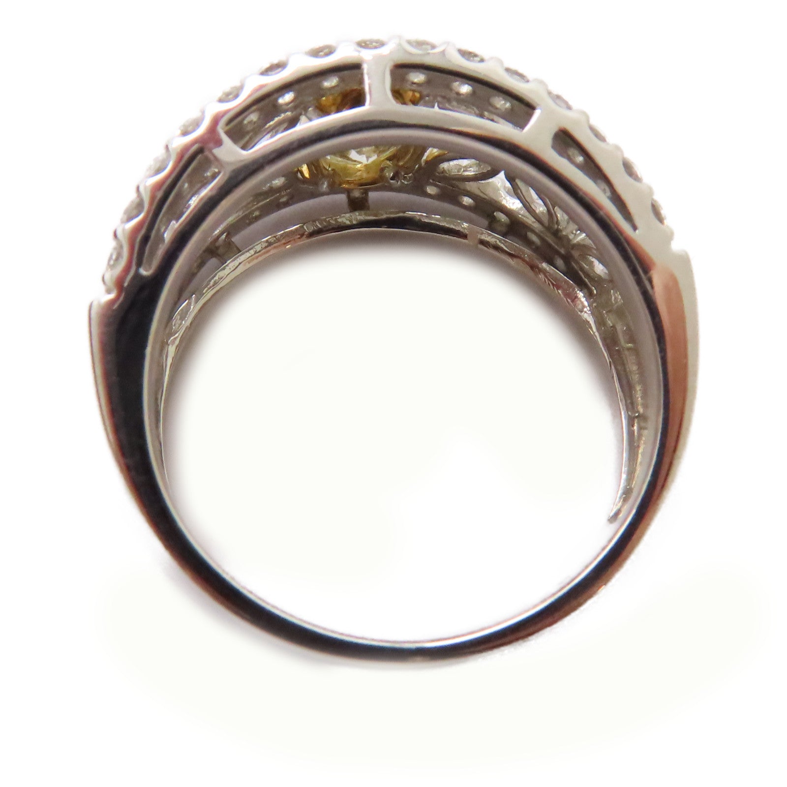 JEWELRY 【激減優惠】18K黃金/PT900鉑金Diamond Ring 0.725ct/1.37ct鑽石戒指US#6