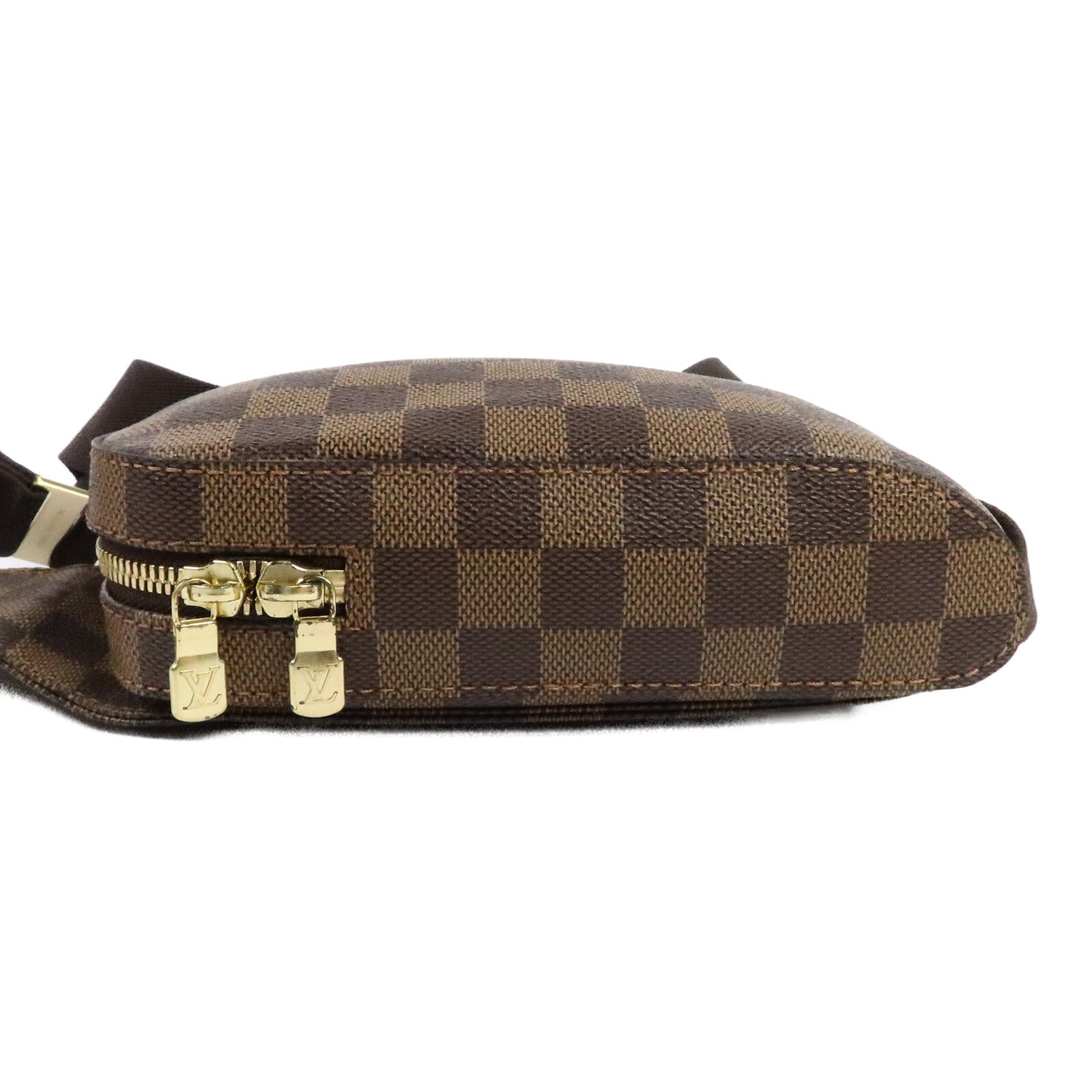 LOUIS VUITTON Damier Geronimos金扣腰包