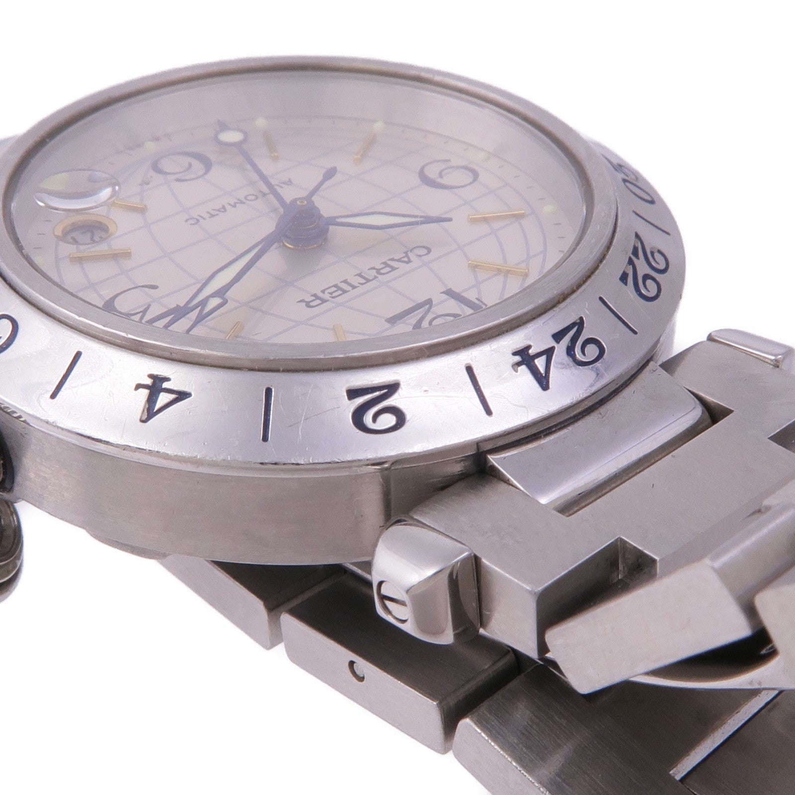 CARTIER Pasha C GMT W31029M7