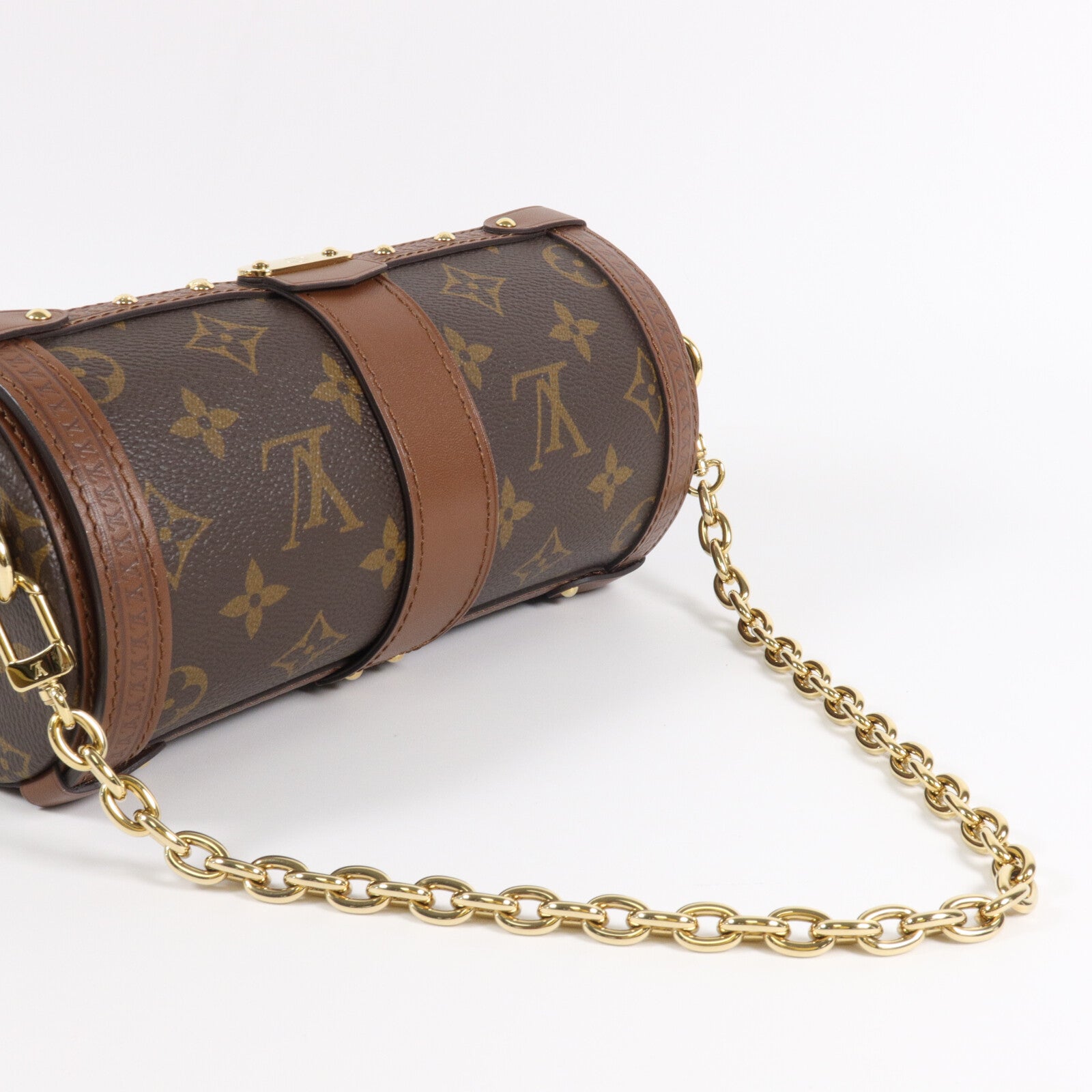 LOUIS VUITTON Monogram Papillon Trunk手挽肩背兩用袋