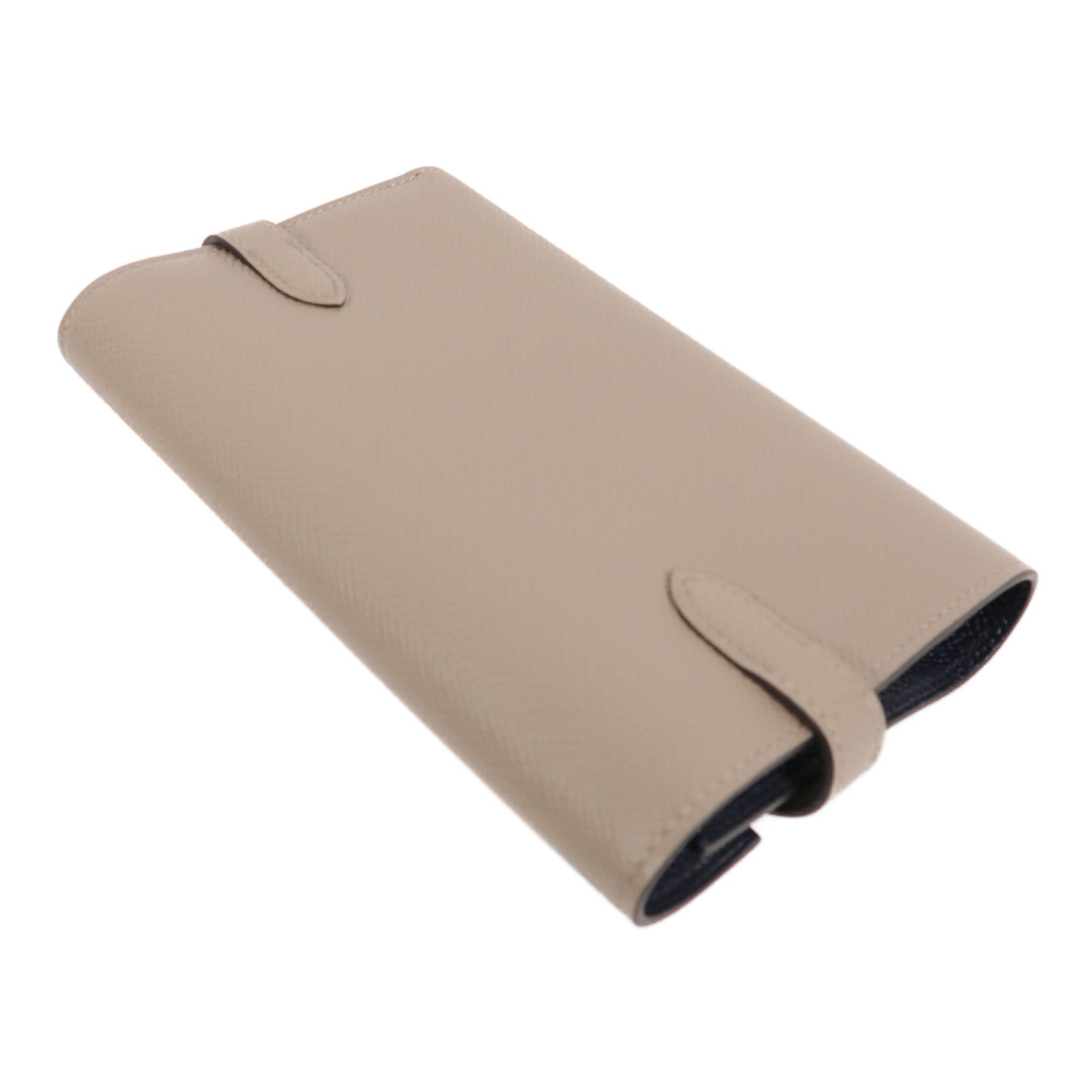 HERMES Epsom皮革Kelly Wallet銀扣錢包