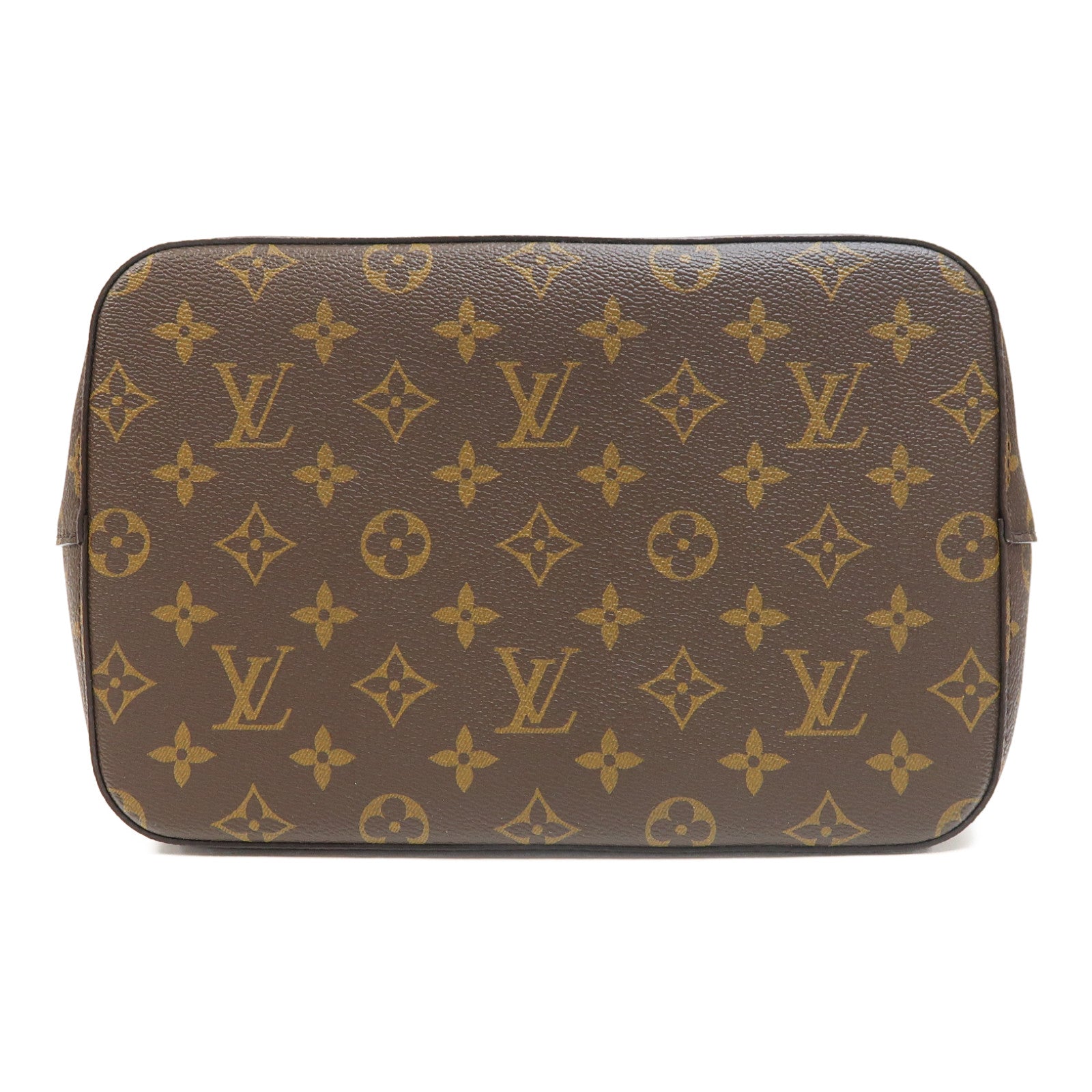 LOUIS VUITTON Monogram Neo Noe MM金扣肩背袋啡色/黑色