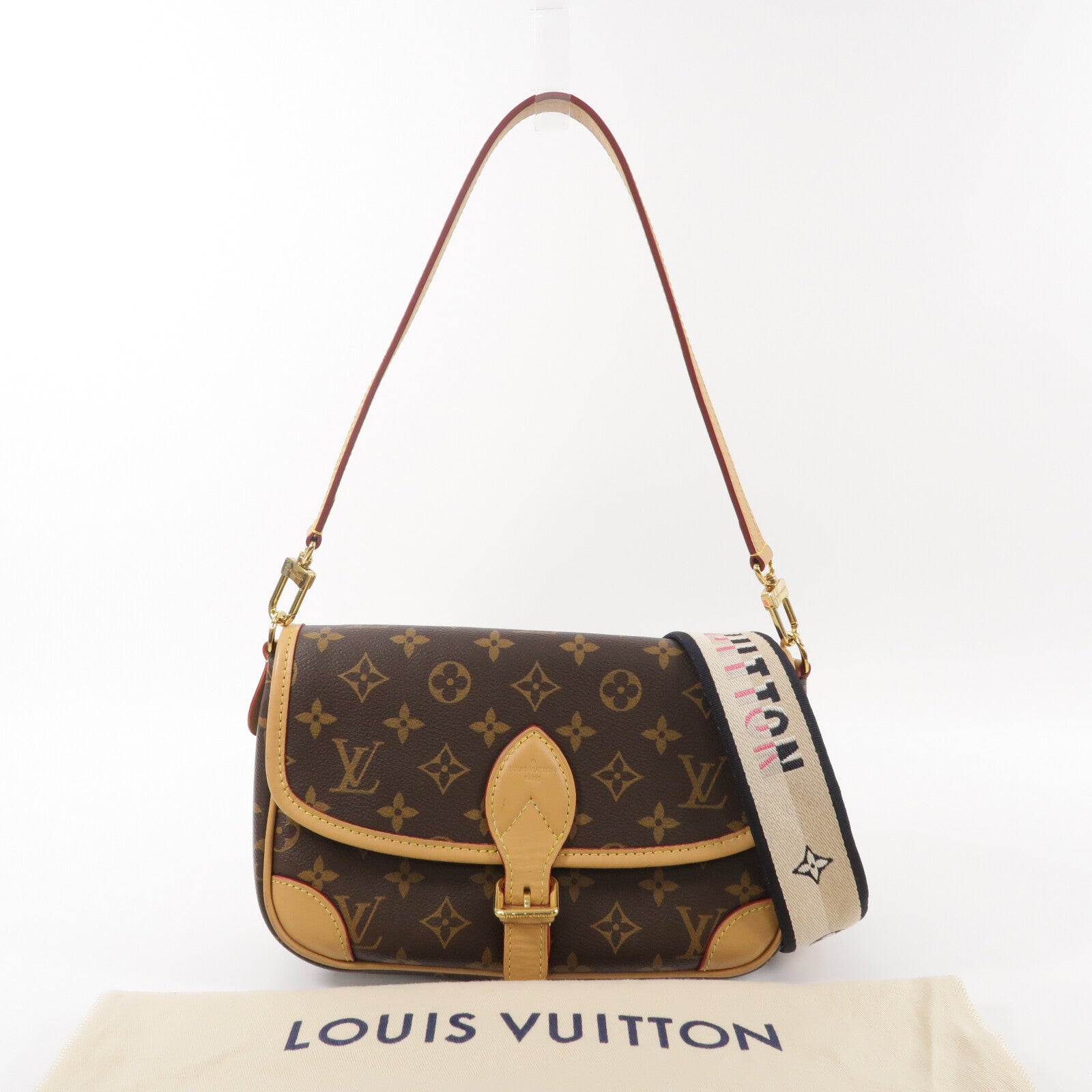 LOUIS VUITTON Monogram Diane手挽肩背兩用袋