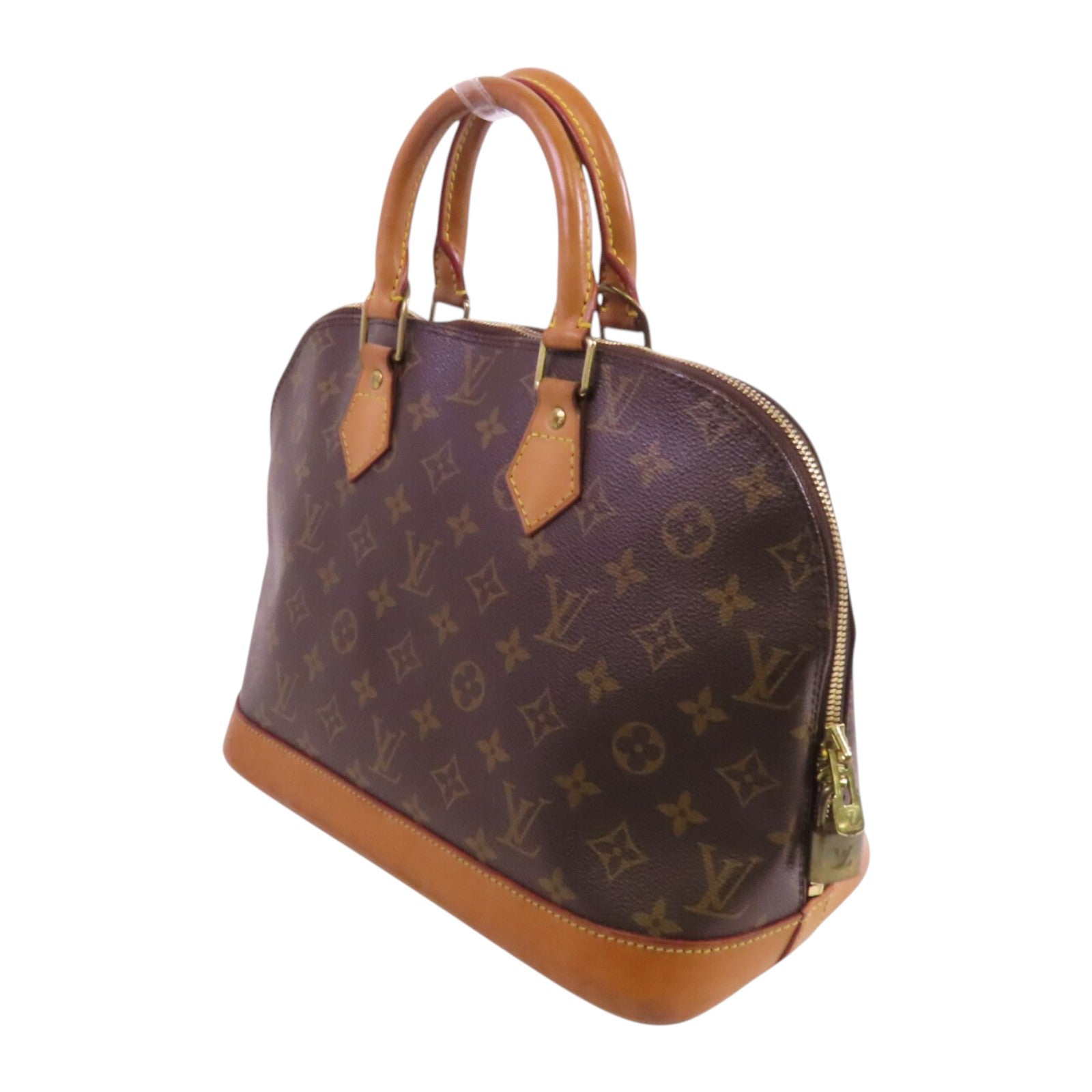 LOUIS VUITTON Monogram Alma PM金扣手挽袋