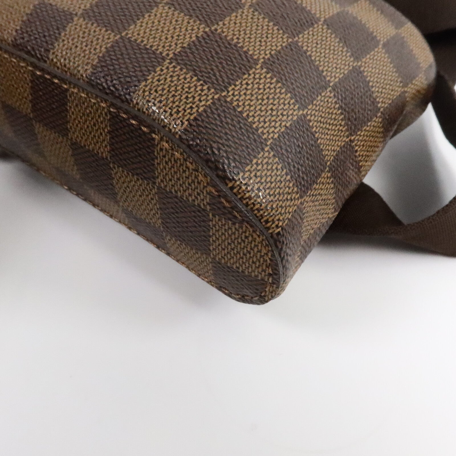 LOUIS VUITTON Damier Geronimos金扣腰包