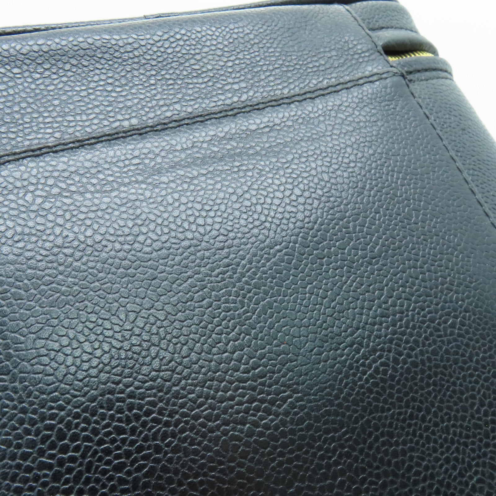 CHANEL 【清倉大減價】牛皮皮革Vintage Bag金扣手挽肩背兩用袋黑色