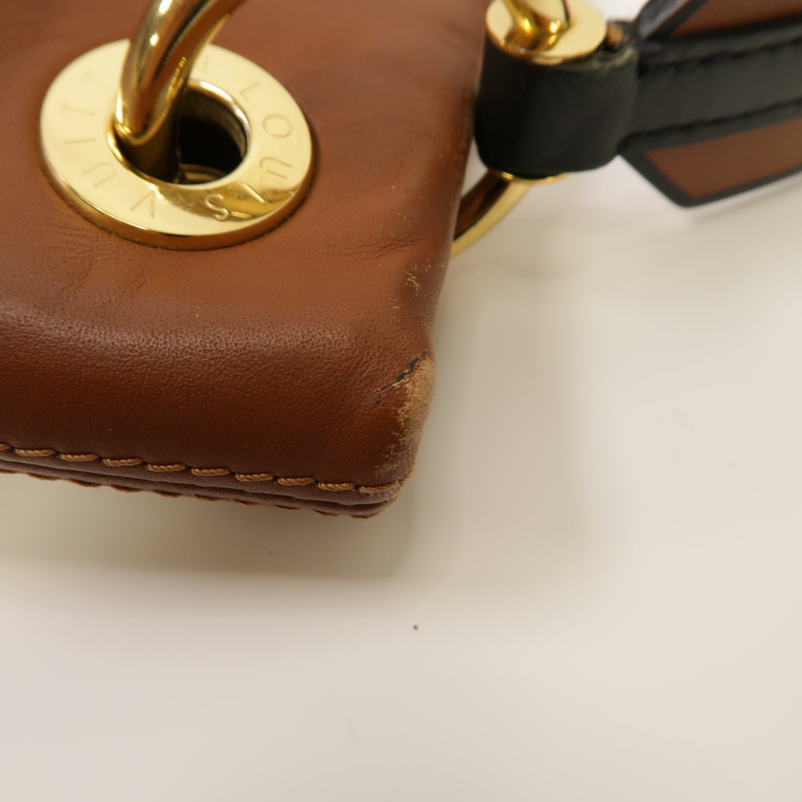 LOUIS VUITTON 【激減優惠】Monogram Tuileries Hobo金扣肩背袋啡色