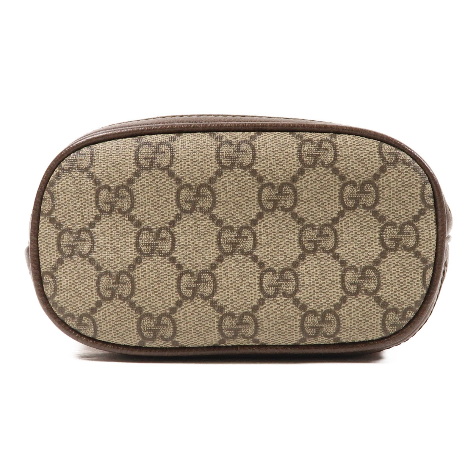 GUCCI 【激減優惠】塗層帆布Ophidia Mini Bucket金扣肩背袋
