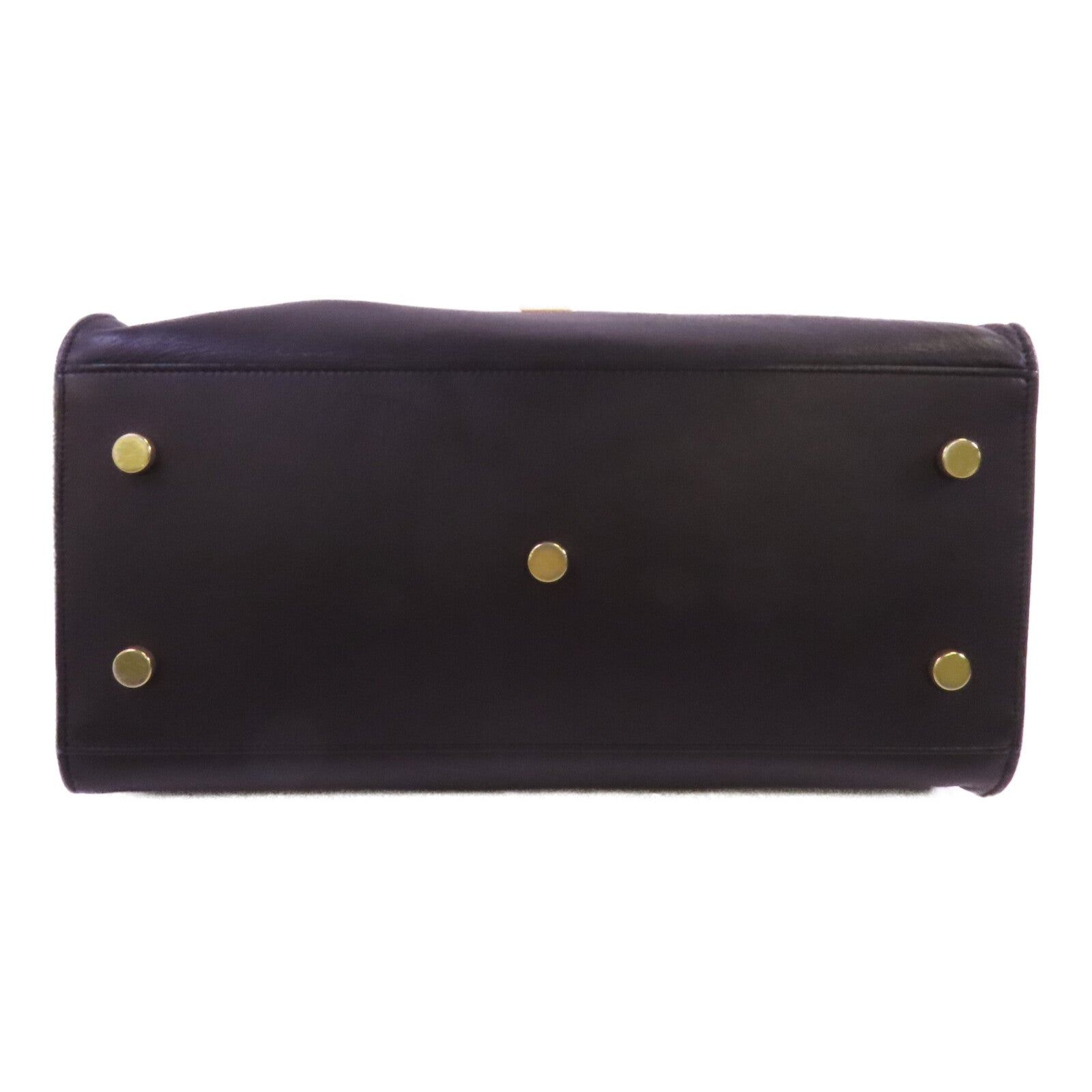 SAINT LAURENT 牛皮皮革2Way Shoulder Bag金扣手挽肩背兩用袋