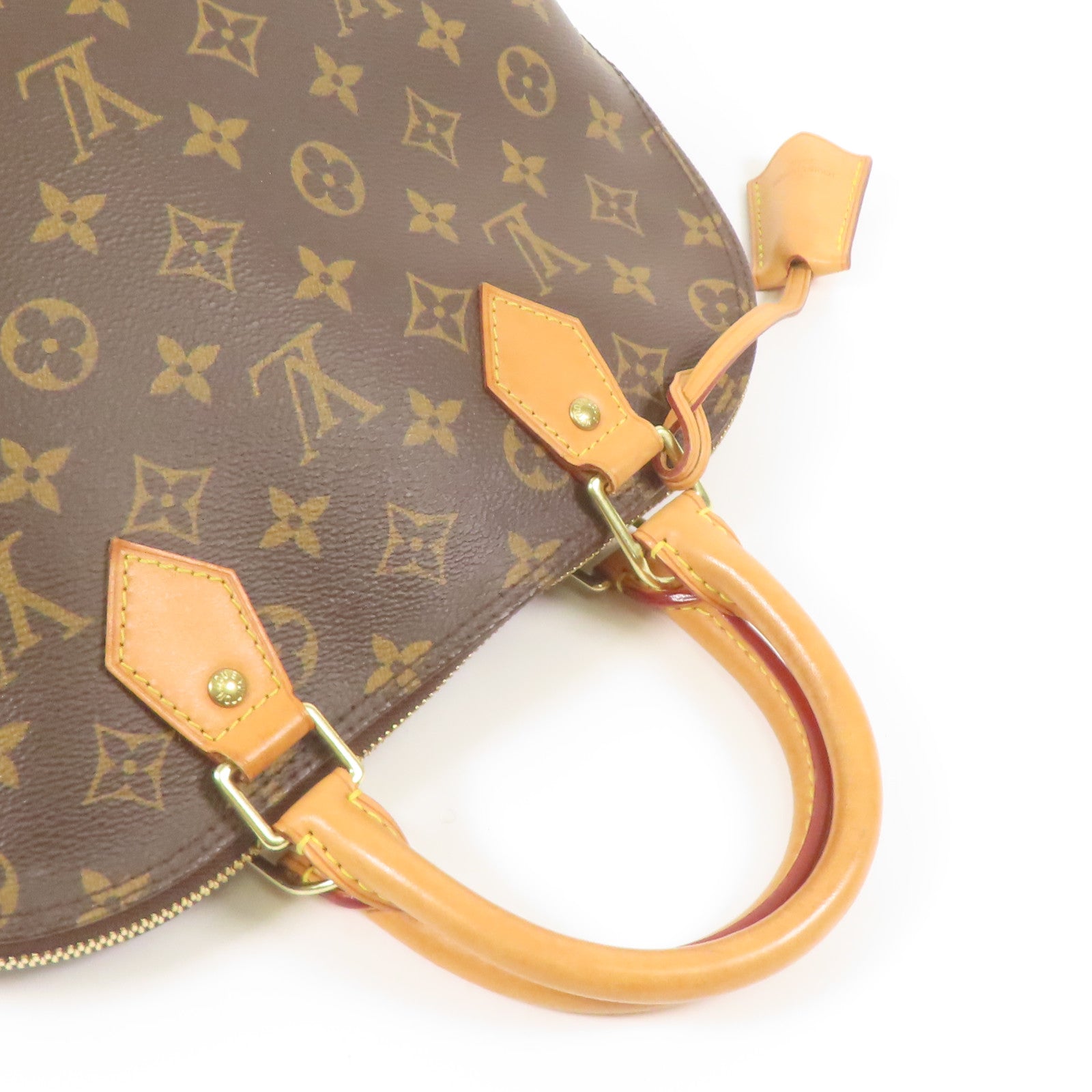 LOUIS VUITTON LV GHW Alma Handbag M51130 Monogram Brown