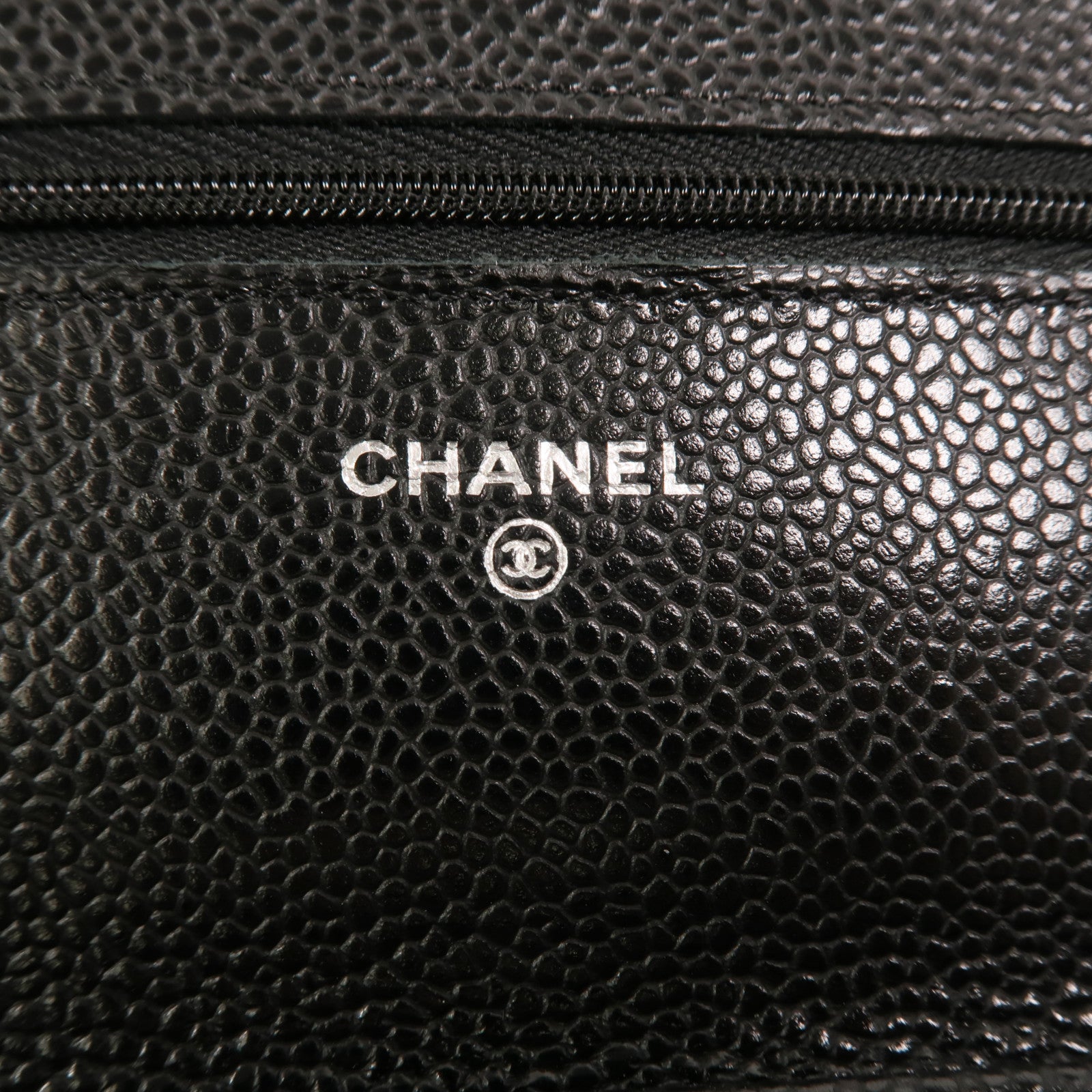 CHANEL 牛皮皮革WOC Wallet On Chain鏈帶肩背袋