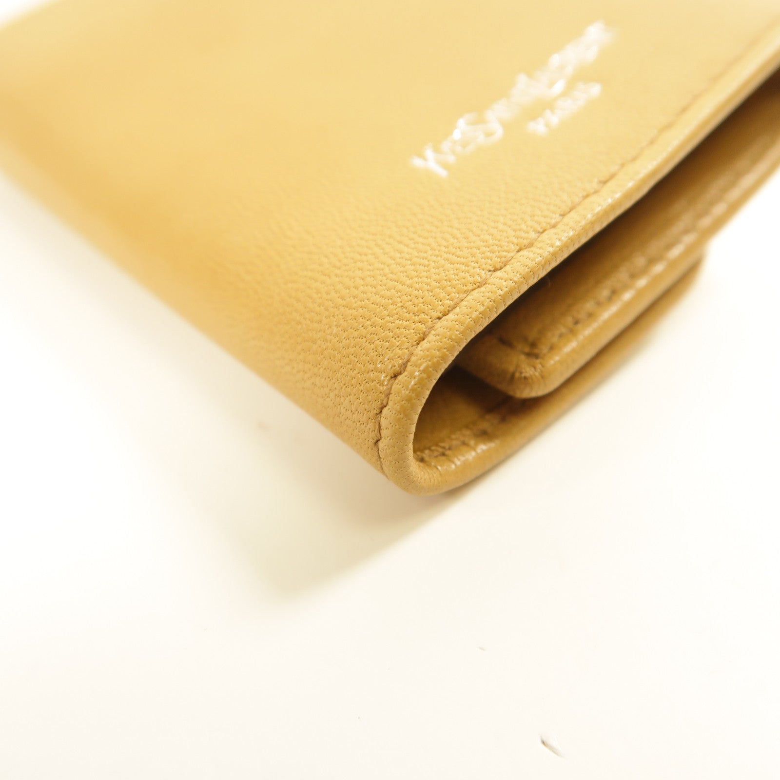 SAINT LAURENT 牛皮皮革Key Case銀扣鎖匙包