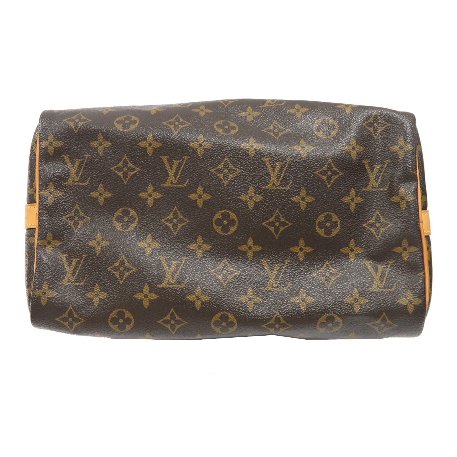 LOUIS VUITTON Monogram Speedy Bandouliere 30金扣手挽肩背兩用袋啡色