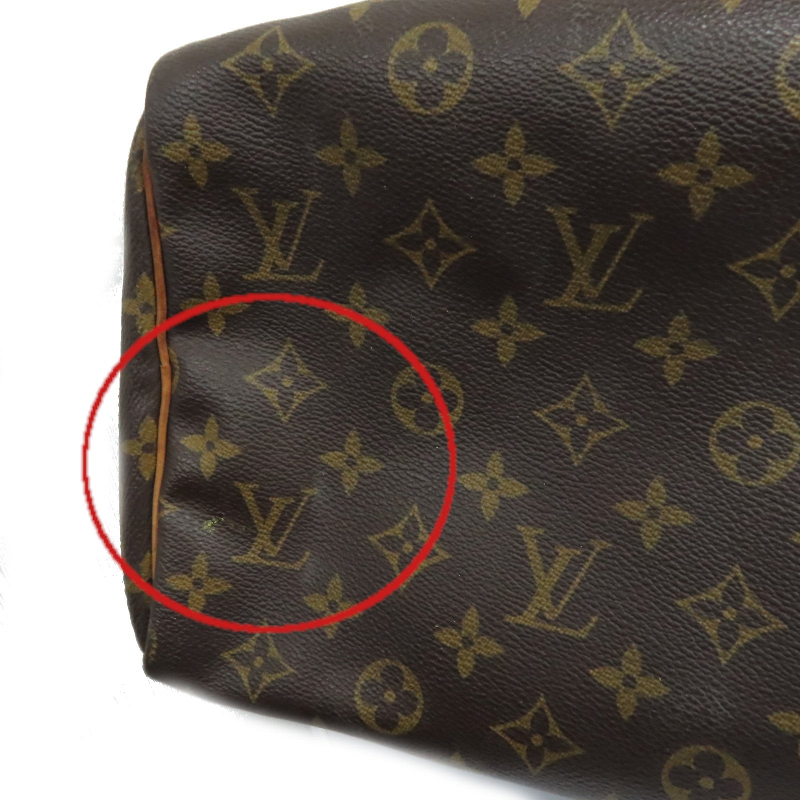 LOUIS VUITTON 【激減優惠】Monogram Speedy 30 Handbag金扣手挽袋啡色