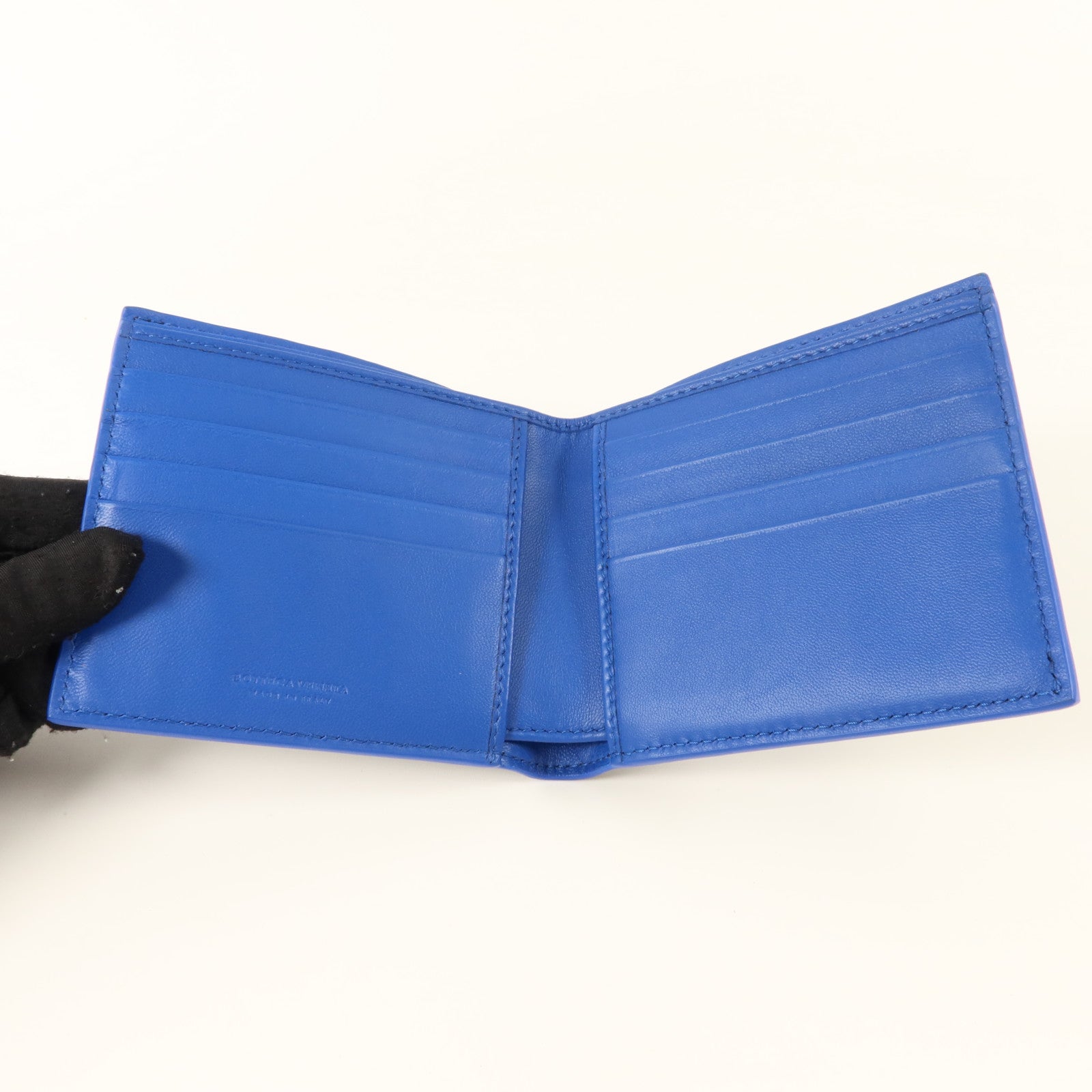 BOTTEGA VENETA 織紋皮革Bifold Wallet錢包