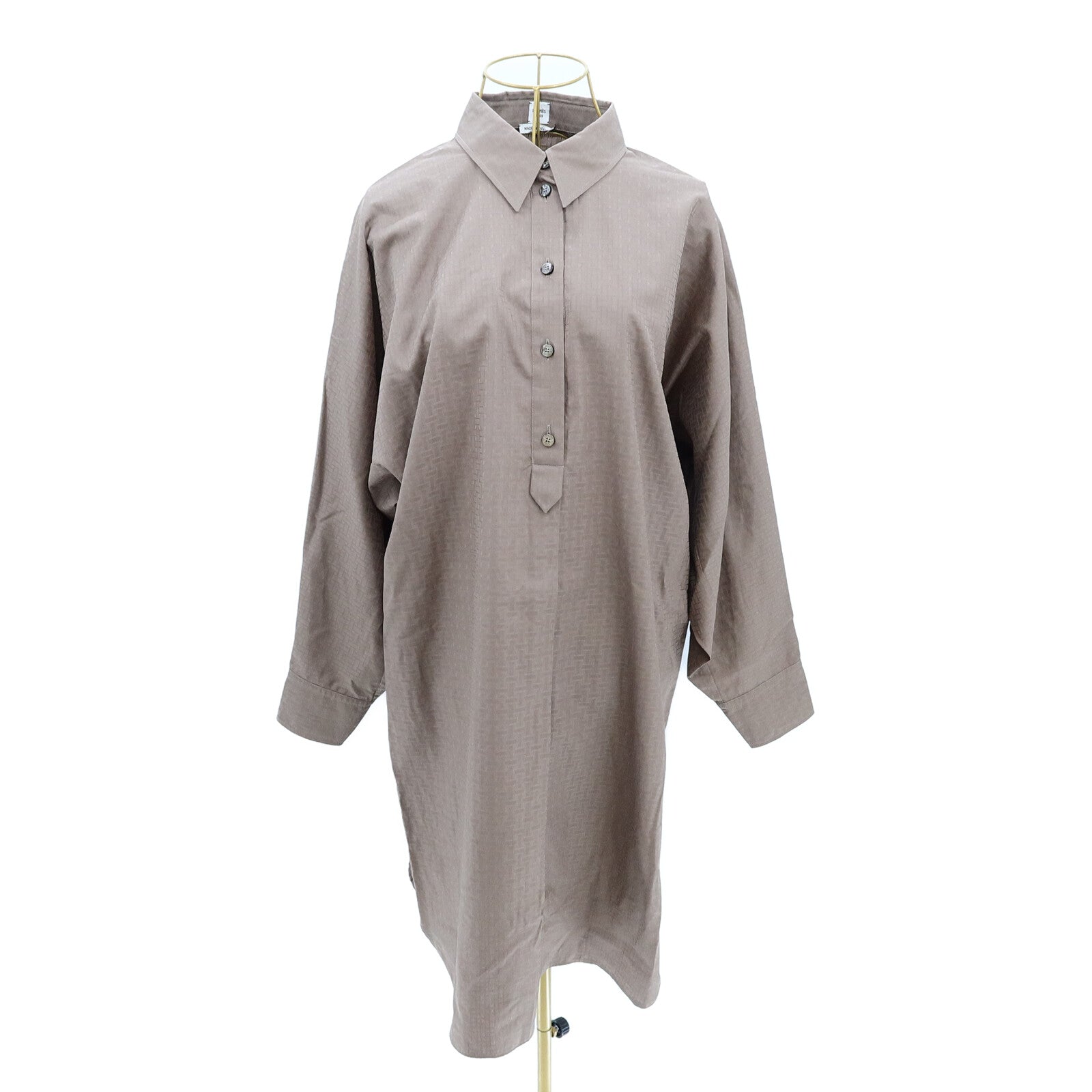 HERMES Cotton Mosaique Shirt Dress連身裙