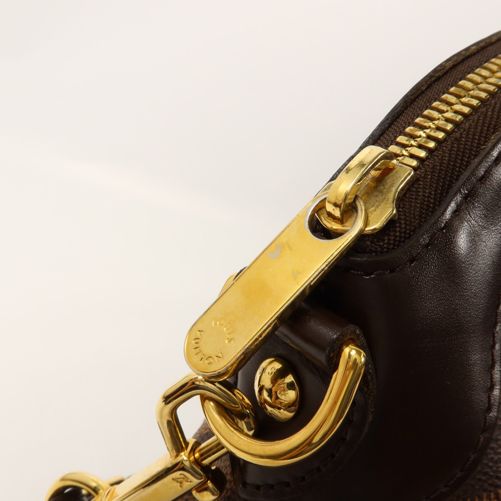 LOUIS VUITTON Damier Trevi PM手挽肩背兩用袋