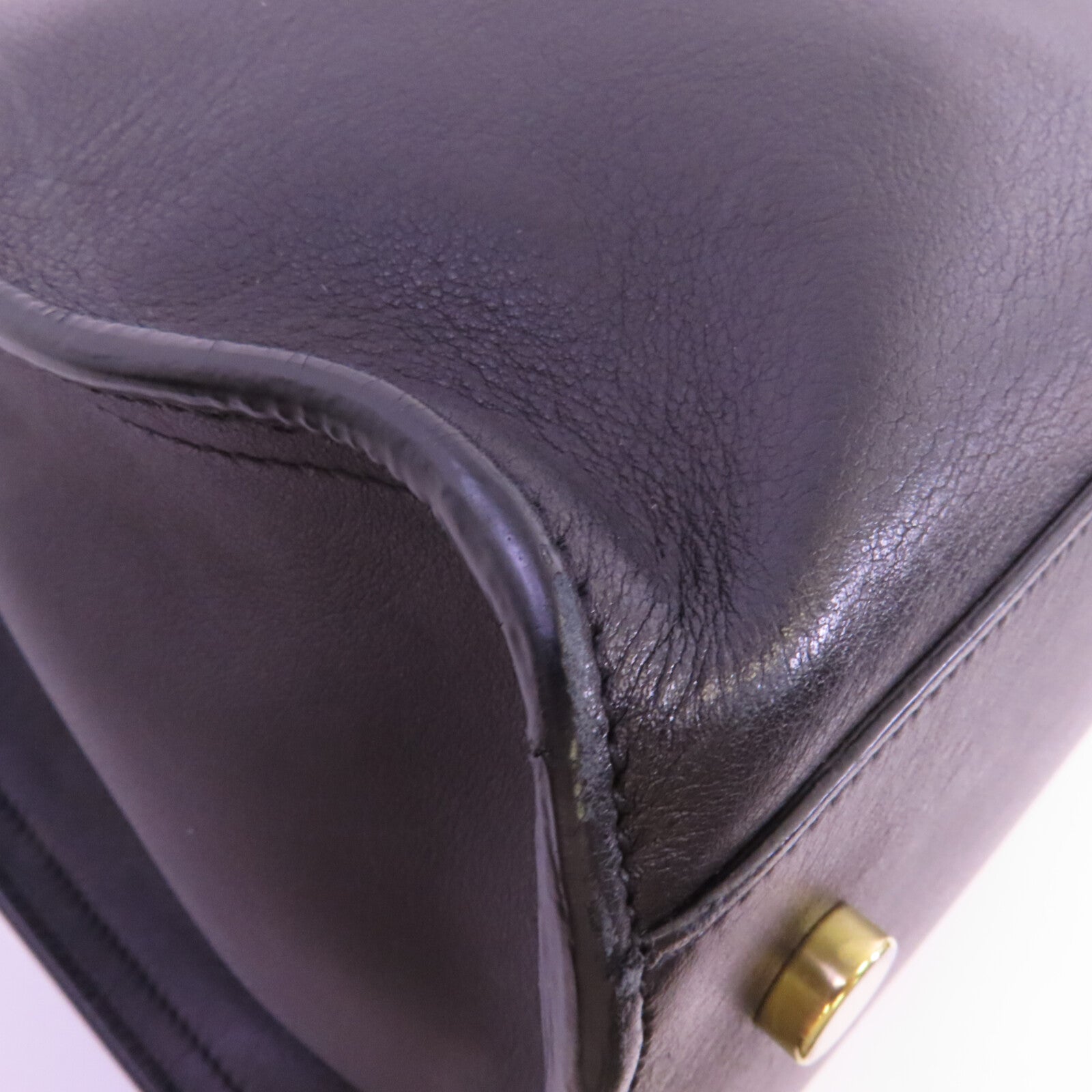 SAINT LAURENT 牛皮皮革2Way Shoulder Bag金扣手挽肩背兩用袋