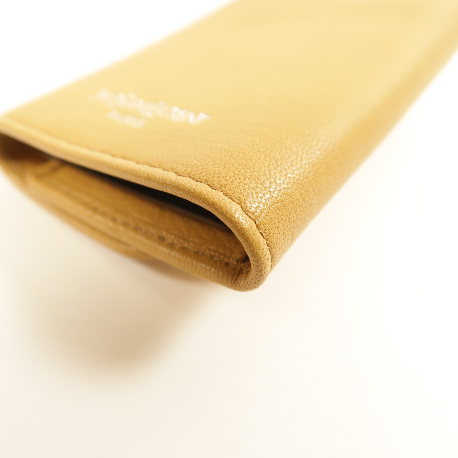 SAINT LAURENT 牛皮皮革Key Case銀扣鎖匙包