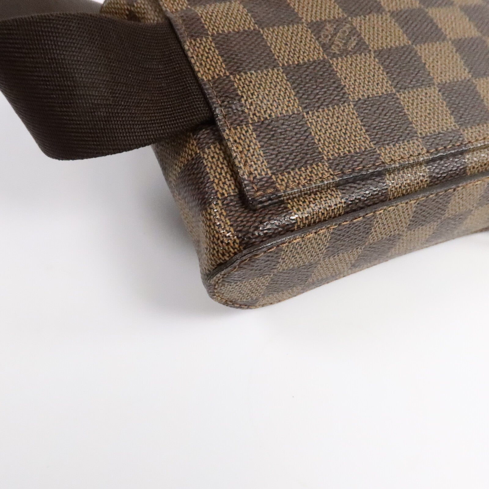 LOUIS VUITTON Damier Geronimos金扣腰包