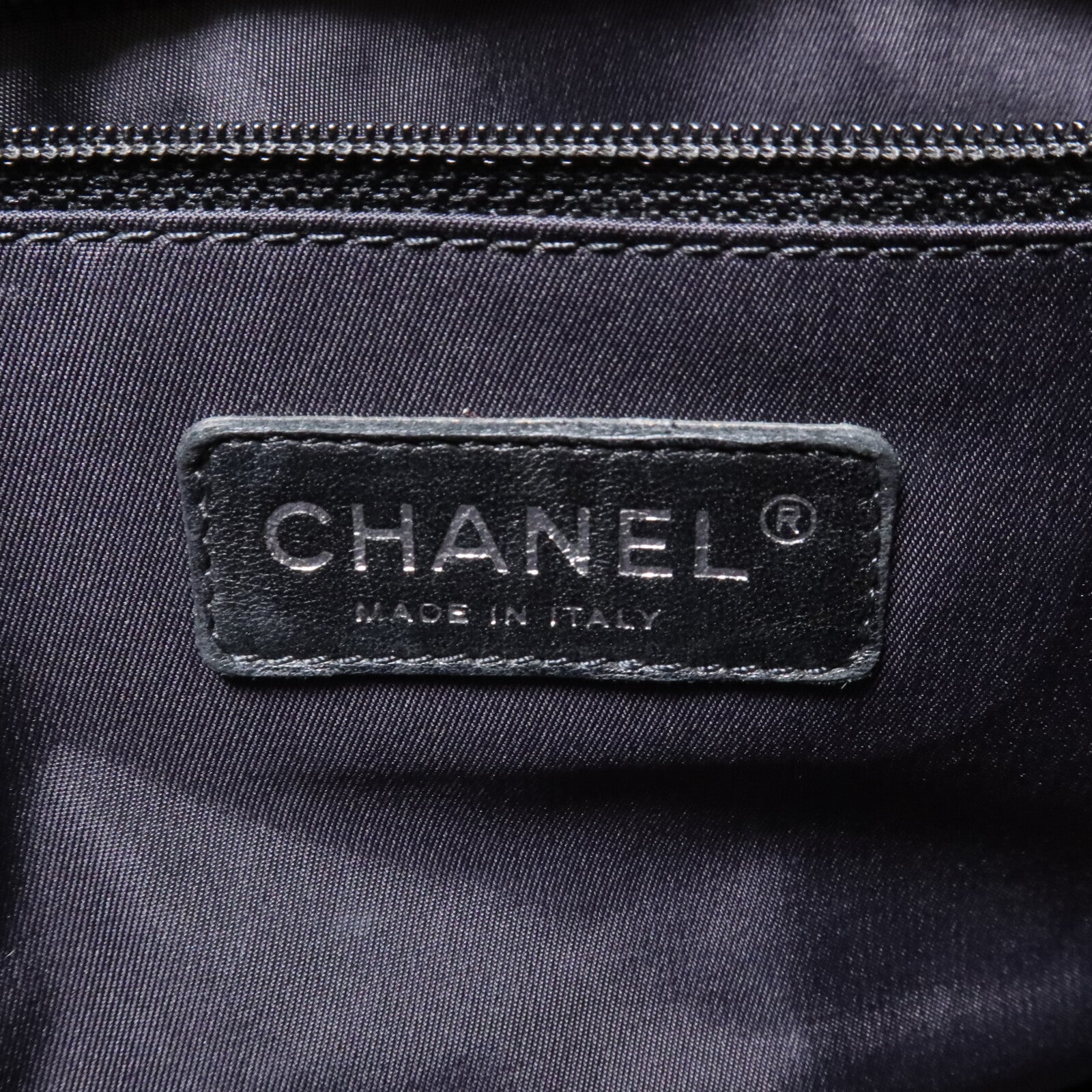 CHANEL 塗層帆布Paris Biarritz手挽袋