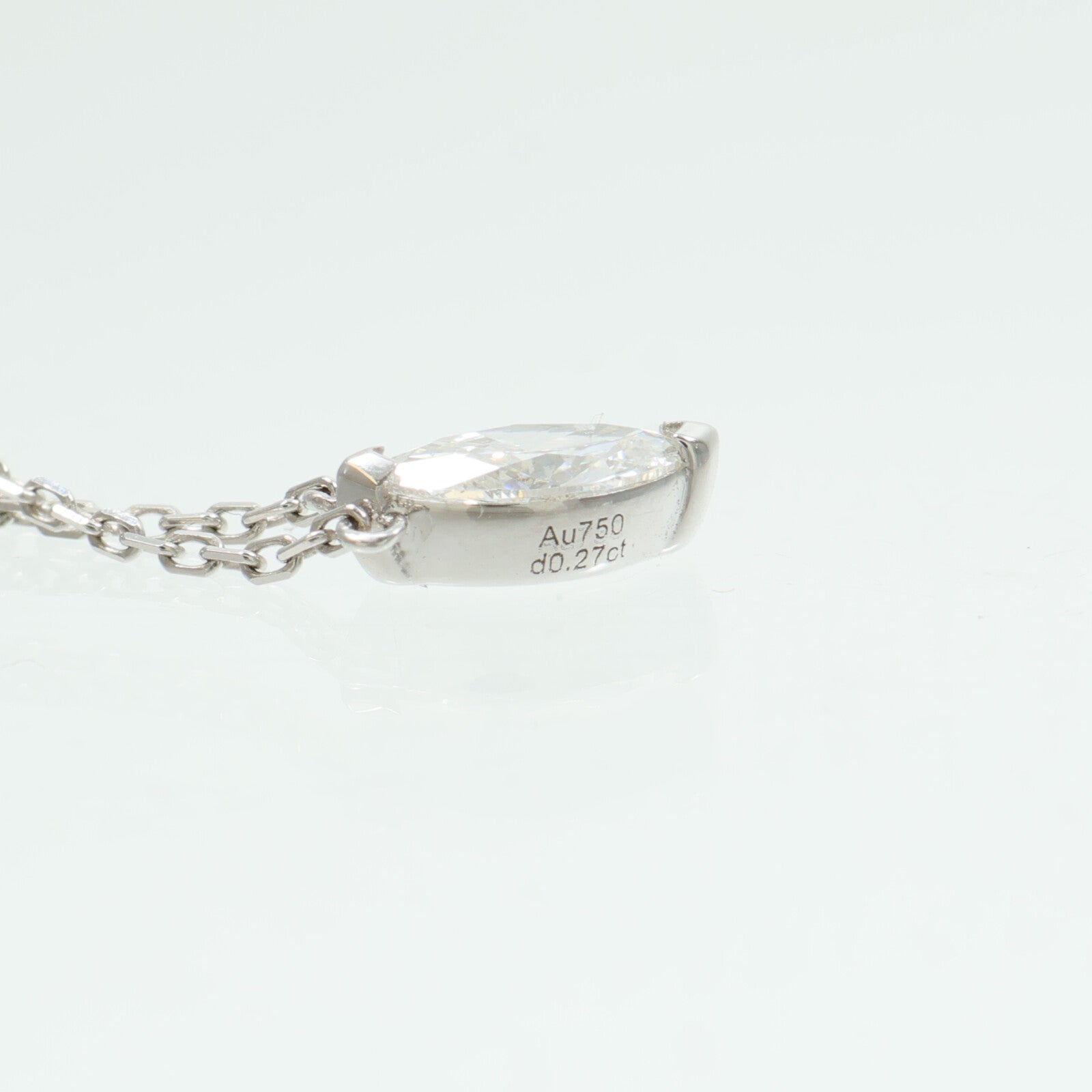 JEWELRY 18K白金Diamond Necklace鑽石項鍊