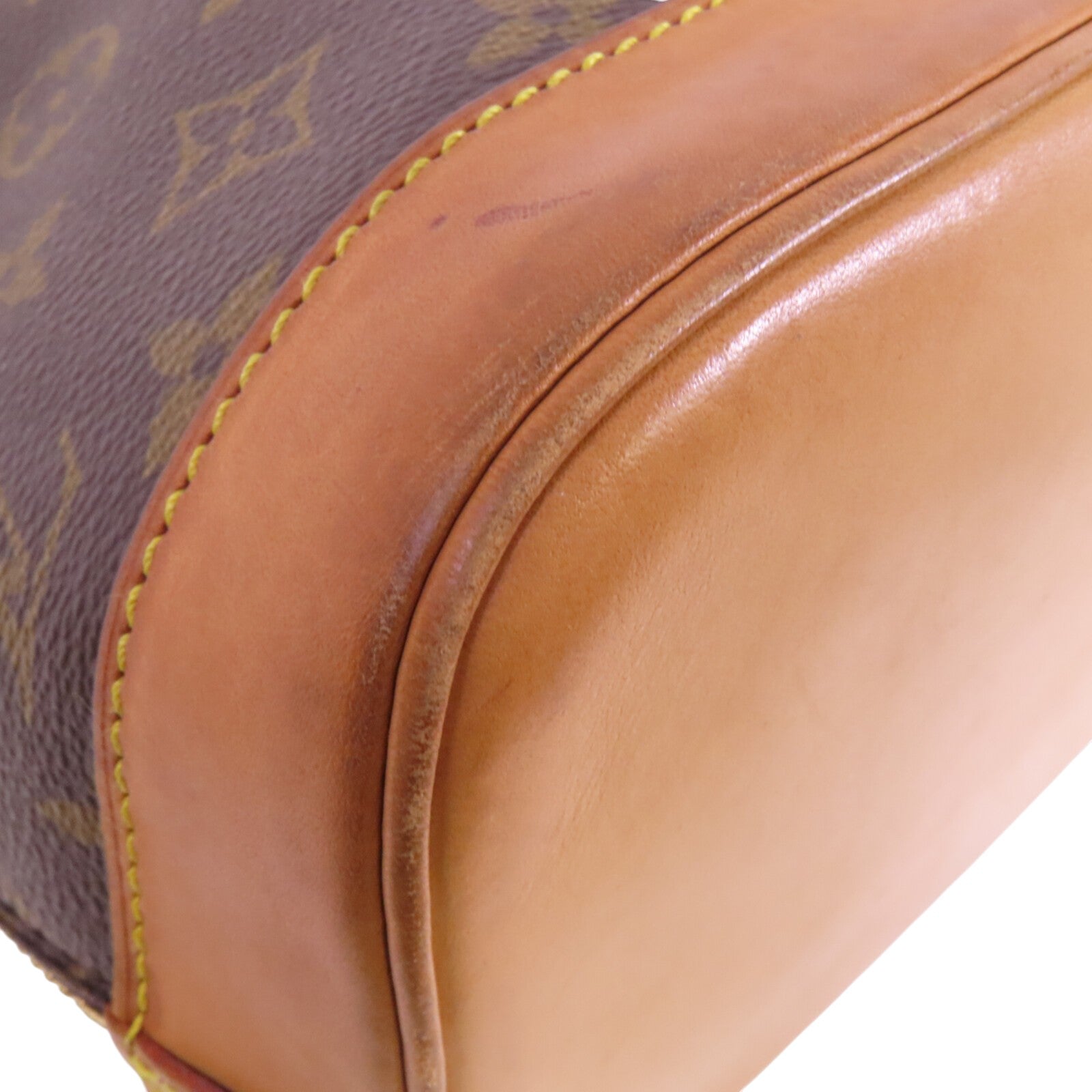 LOUIS VUITTON Monogram Alma PM金扣手挽袋