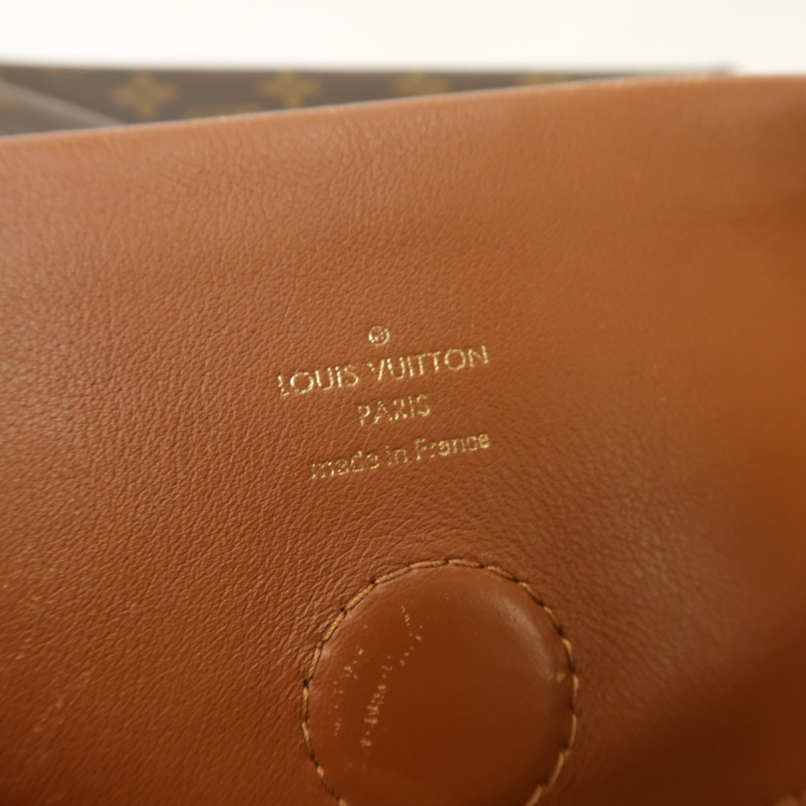 LOUIS VUITTON 【激減優惠】Monogram Tuileries Hobo金扣肩背袋啡色