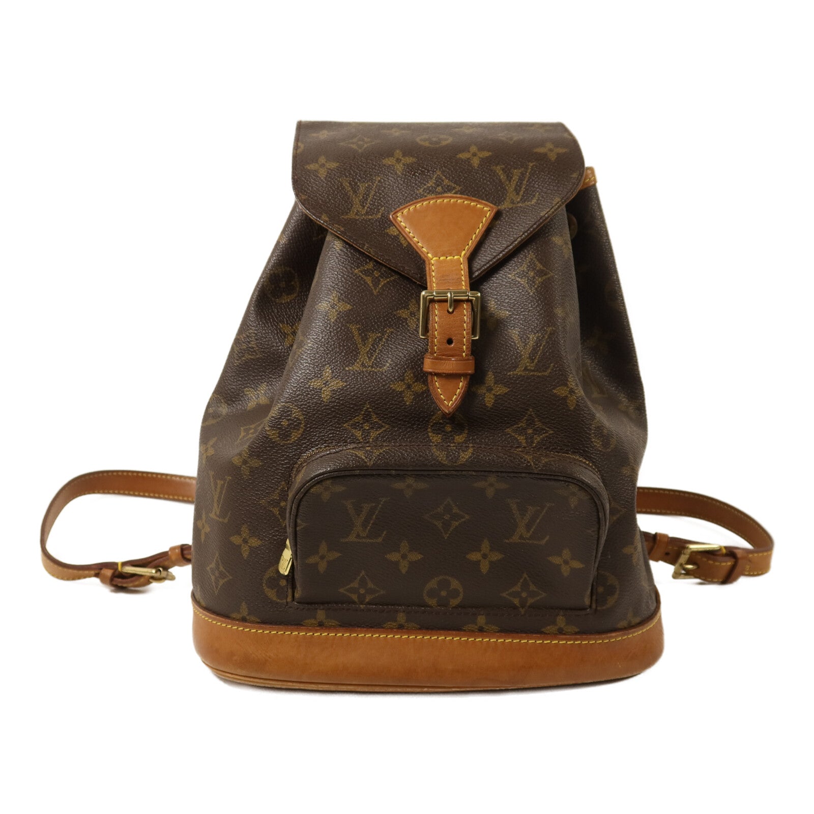 LOUIS VUITTON 【激減優惠】Monogram Mini Montsouris金扣背包