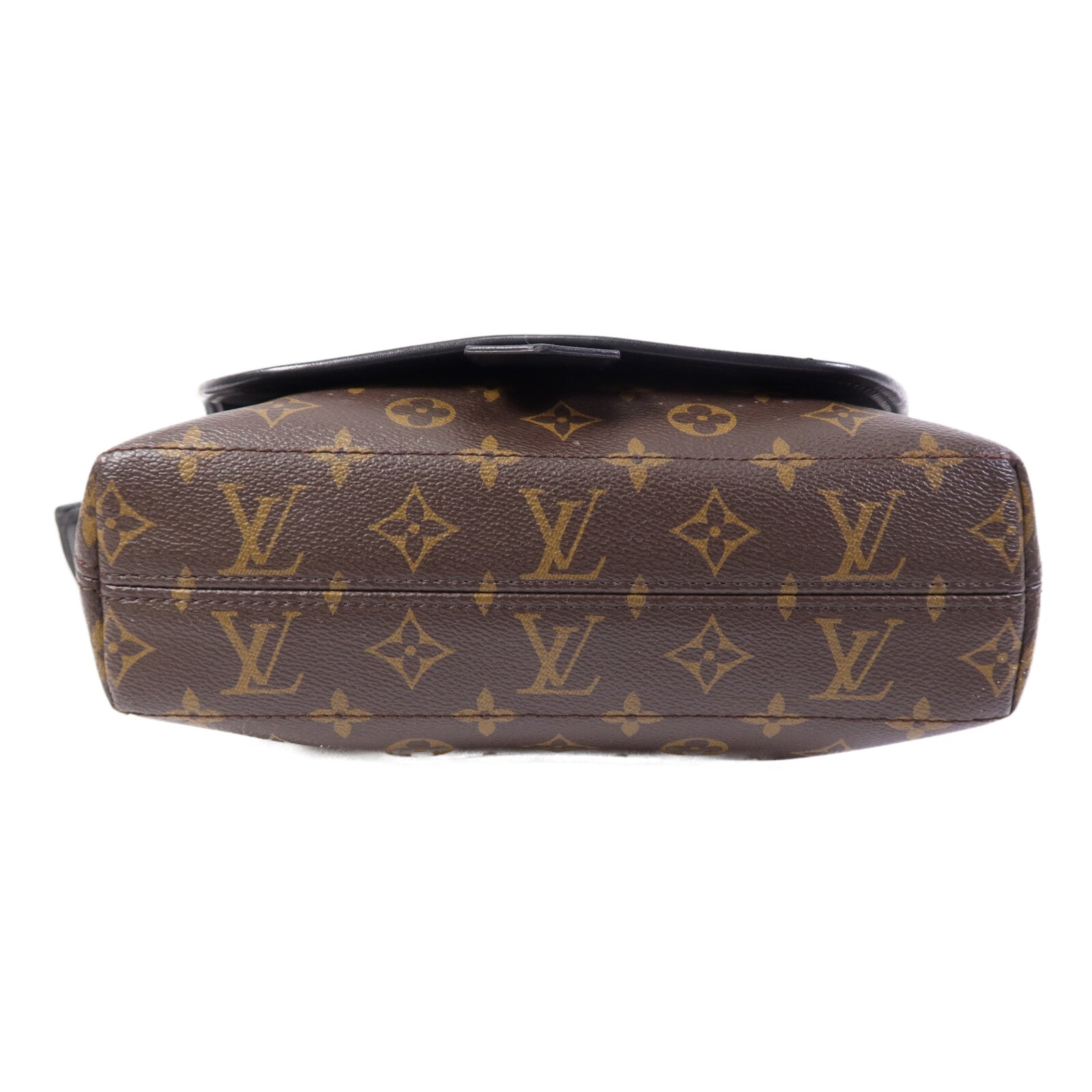 LOUIS VUITTON Monogram Macassar Magnetic Messenger Bag肩背袋