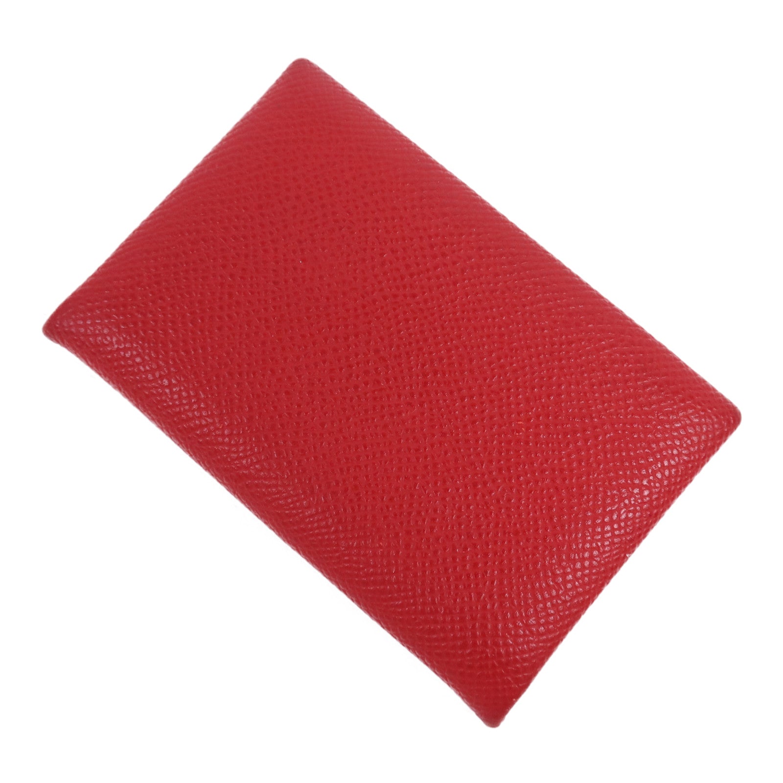 HERMES Epsom皮革Card Holder銀扣卡片套