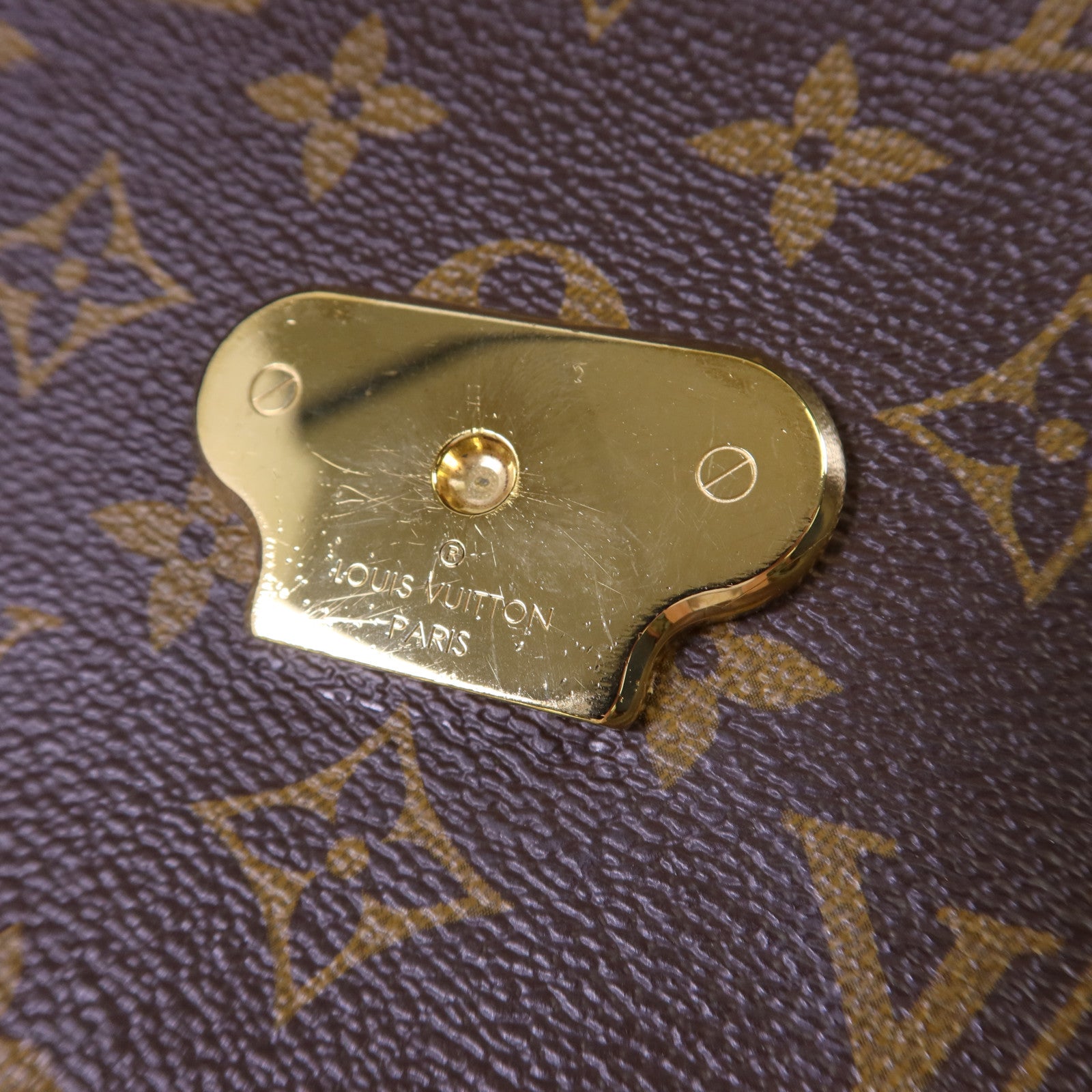 LOUIS VUITTON 【激減優惠】Monogram Saint Placide金扣肩背袋