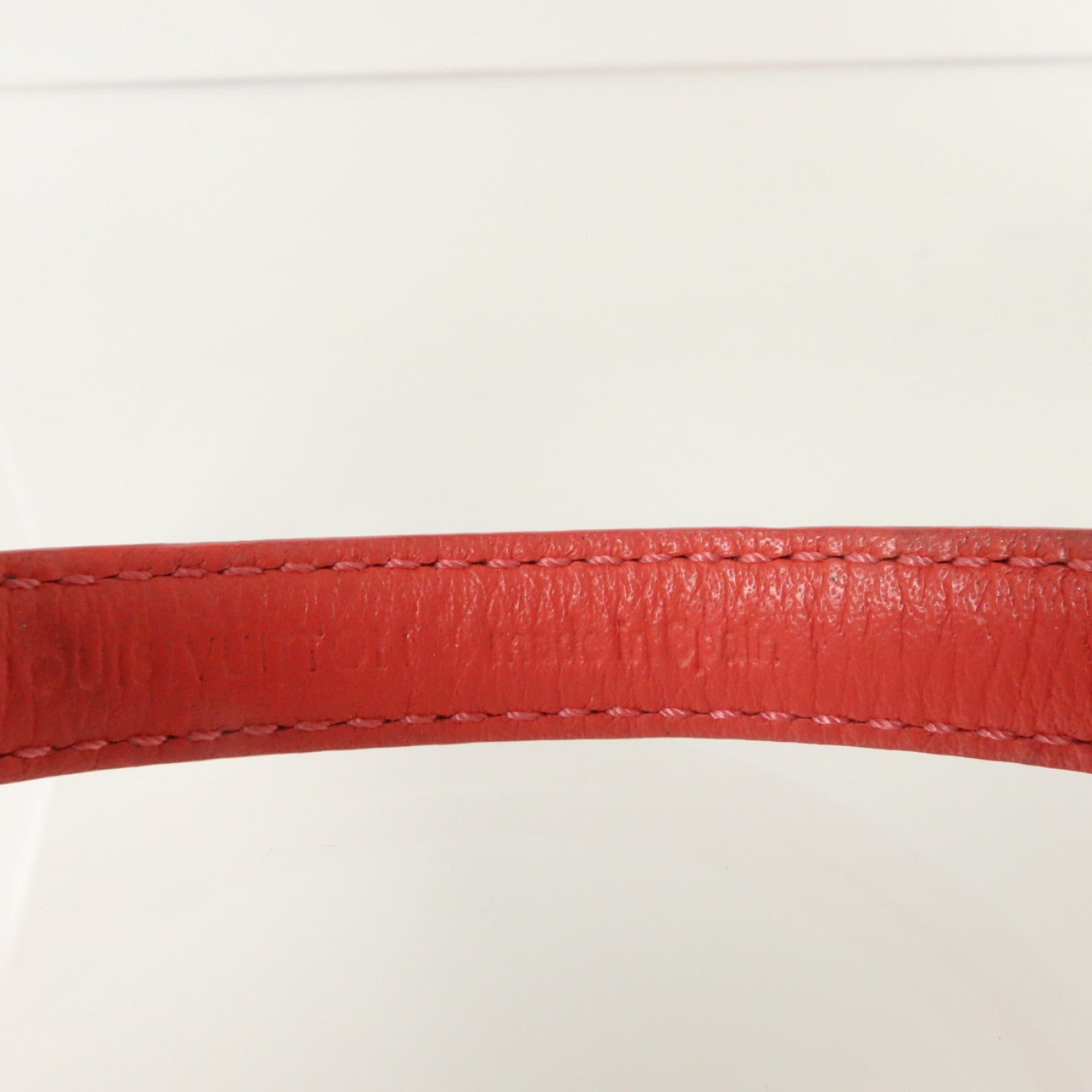 LOUIS VUITTON Monogram/金属Brasle Lockit Double Wrap Bracelet銀扣手鏈