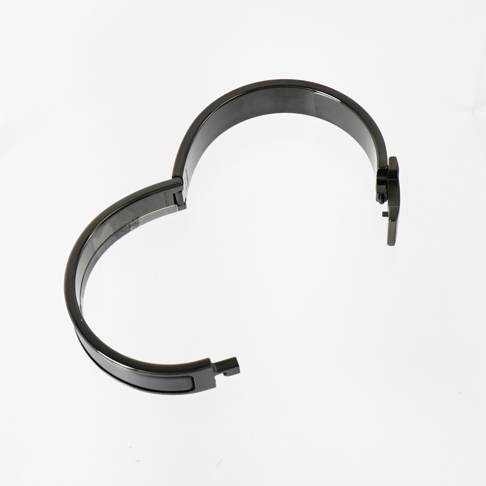 HERMES 金屬/琺瑯Clic HH So Black Bracelet手鏈