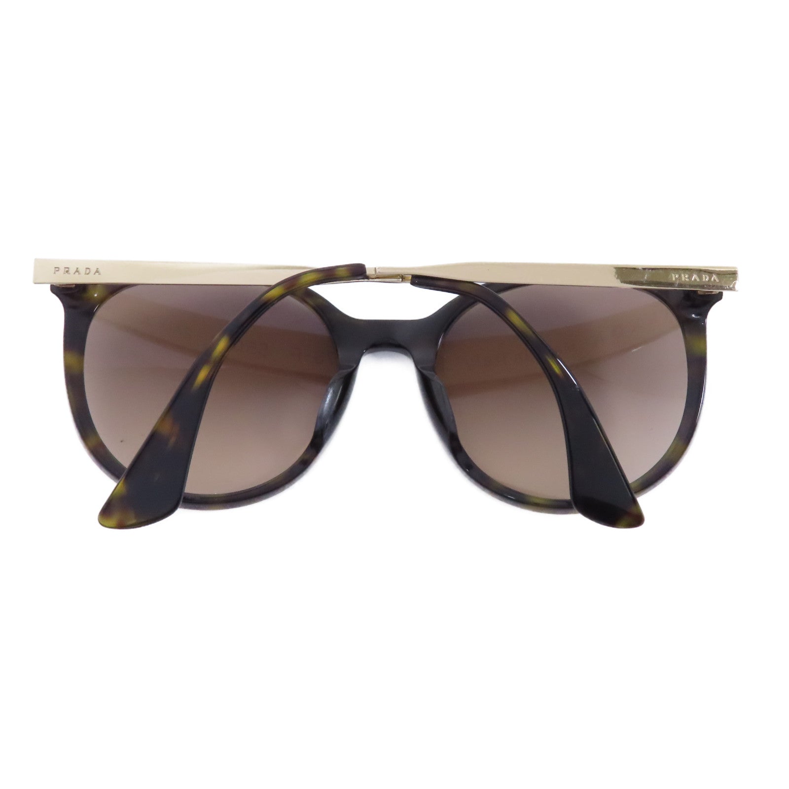 PRADA PVC/金屬Sunglasses太陽眼鏡啡色