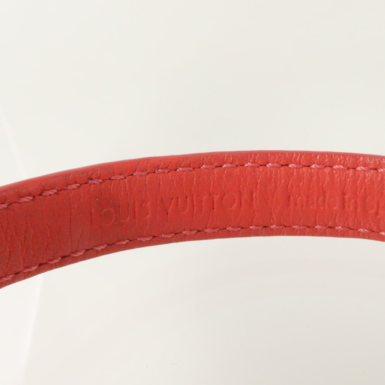 LOUIS VUITTON Monogram/金属Brasle Lockit Double Wrap Bracelet銀扣手鏈