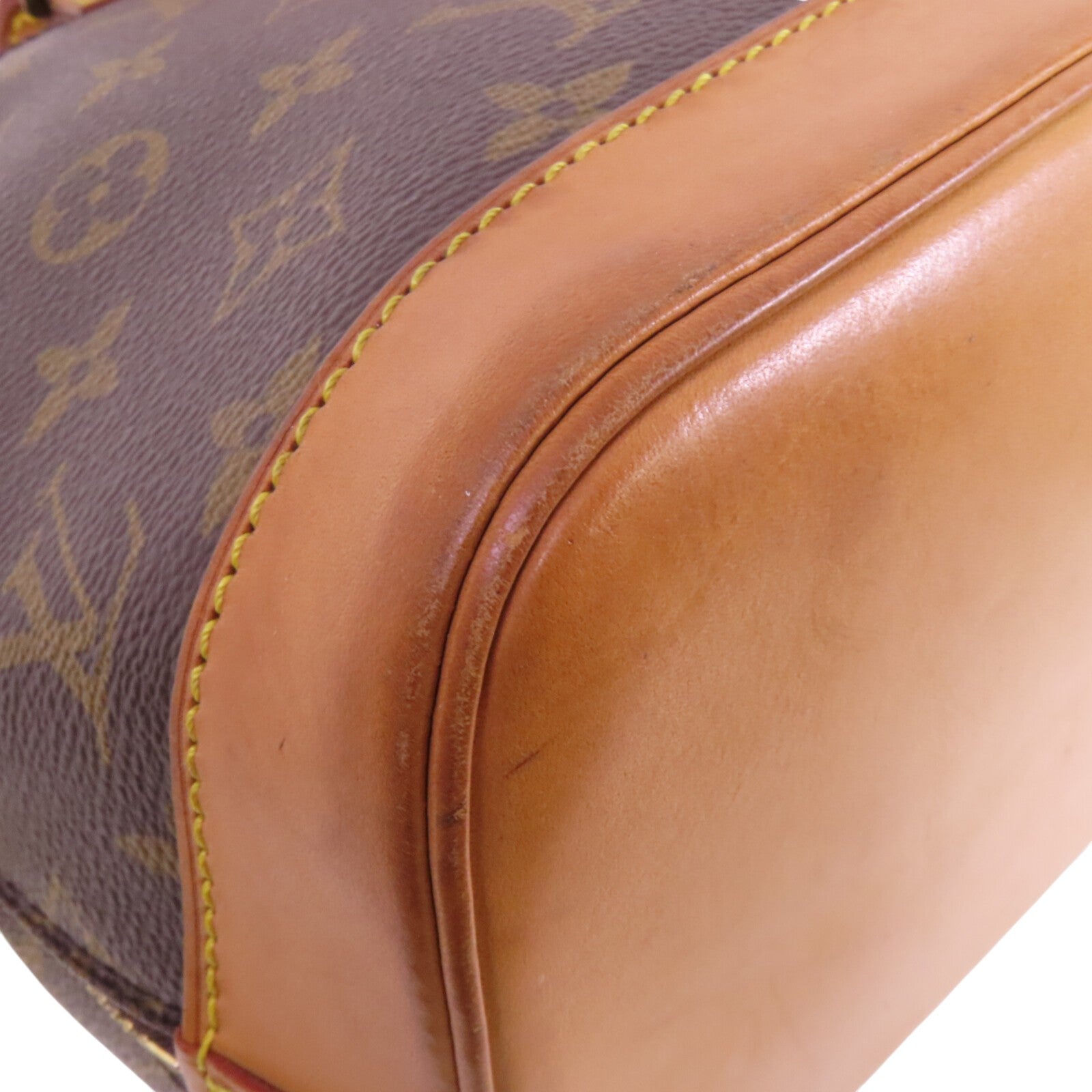 LOUIS VUITTON Monogram Alma PM金扣手挽袋