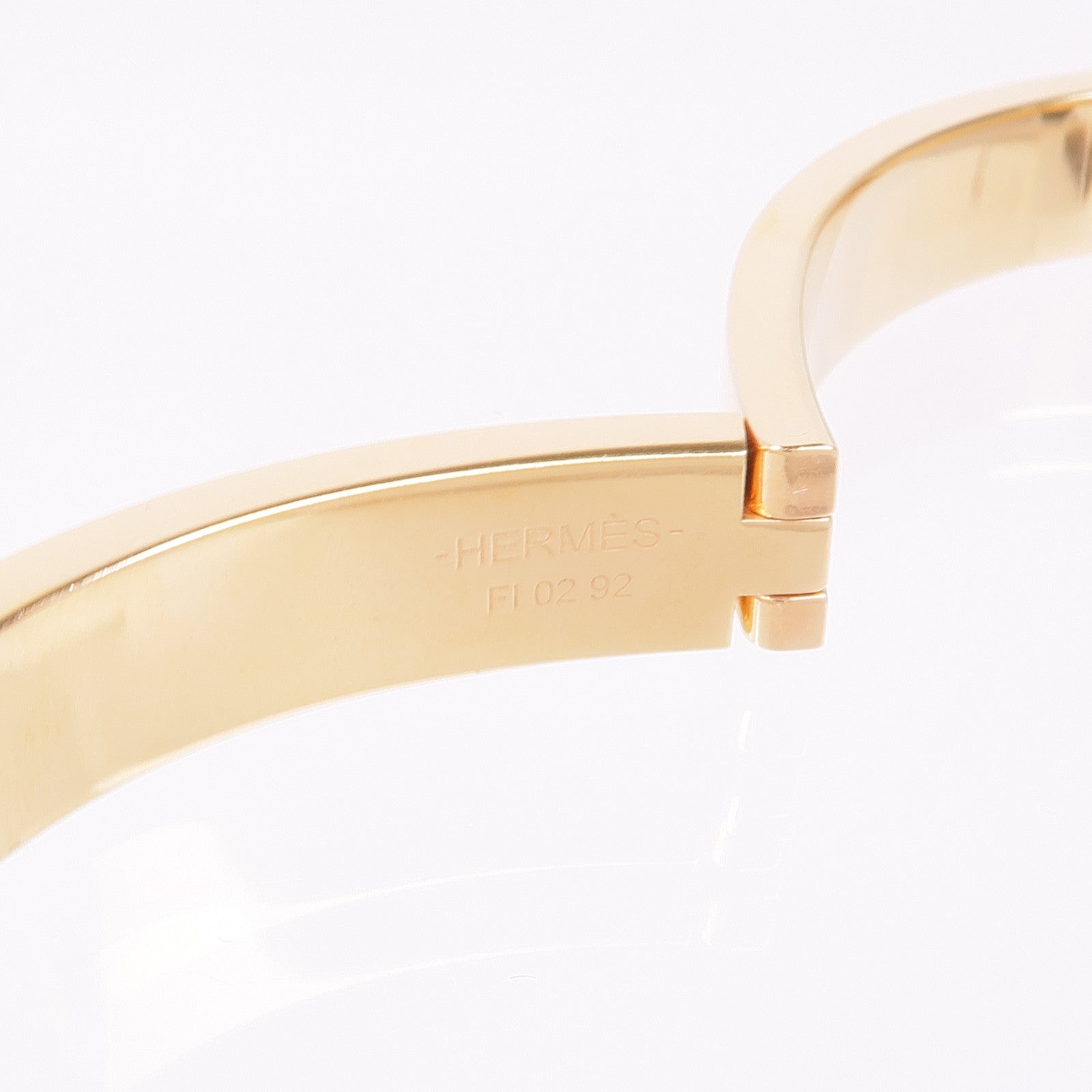 HERMES 搪瓷/金屬Mini Clic Chaine D Ancre手鐲