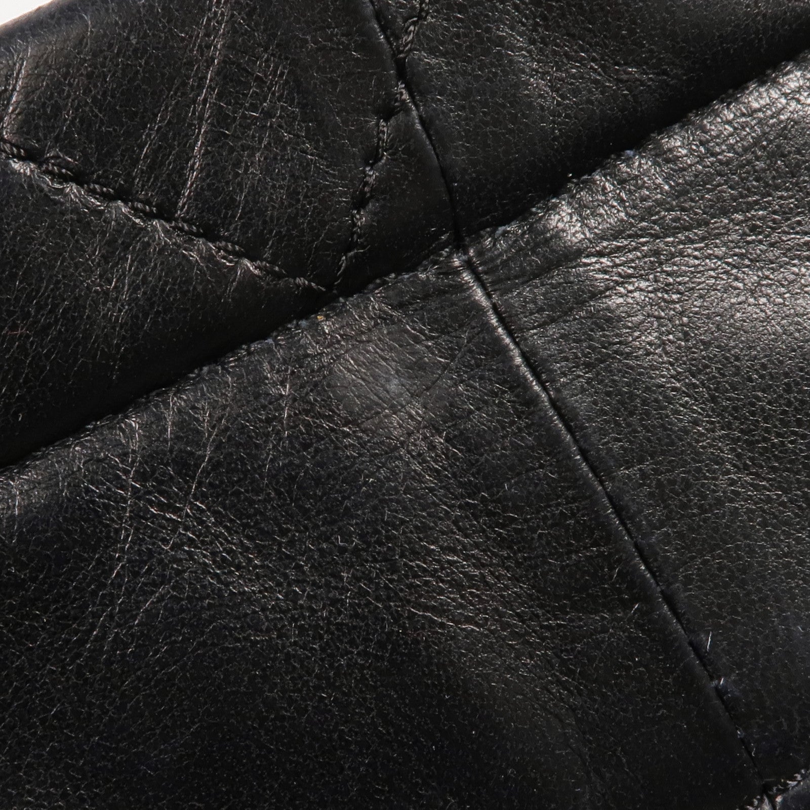 CHANEL 羊皮皮革Sharpei Tote銀扣手挽袋